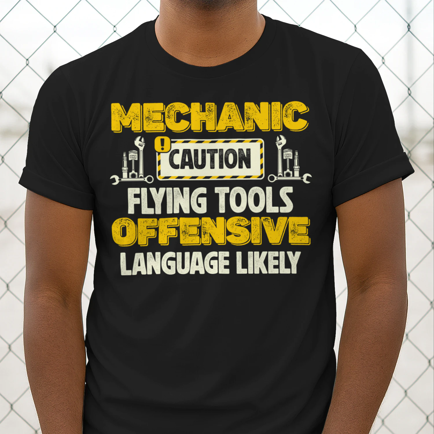 MECHANIC - CAUTION FLYING TOOLS