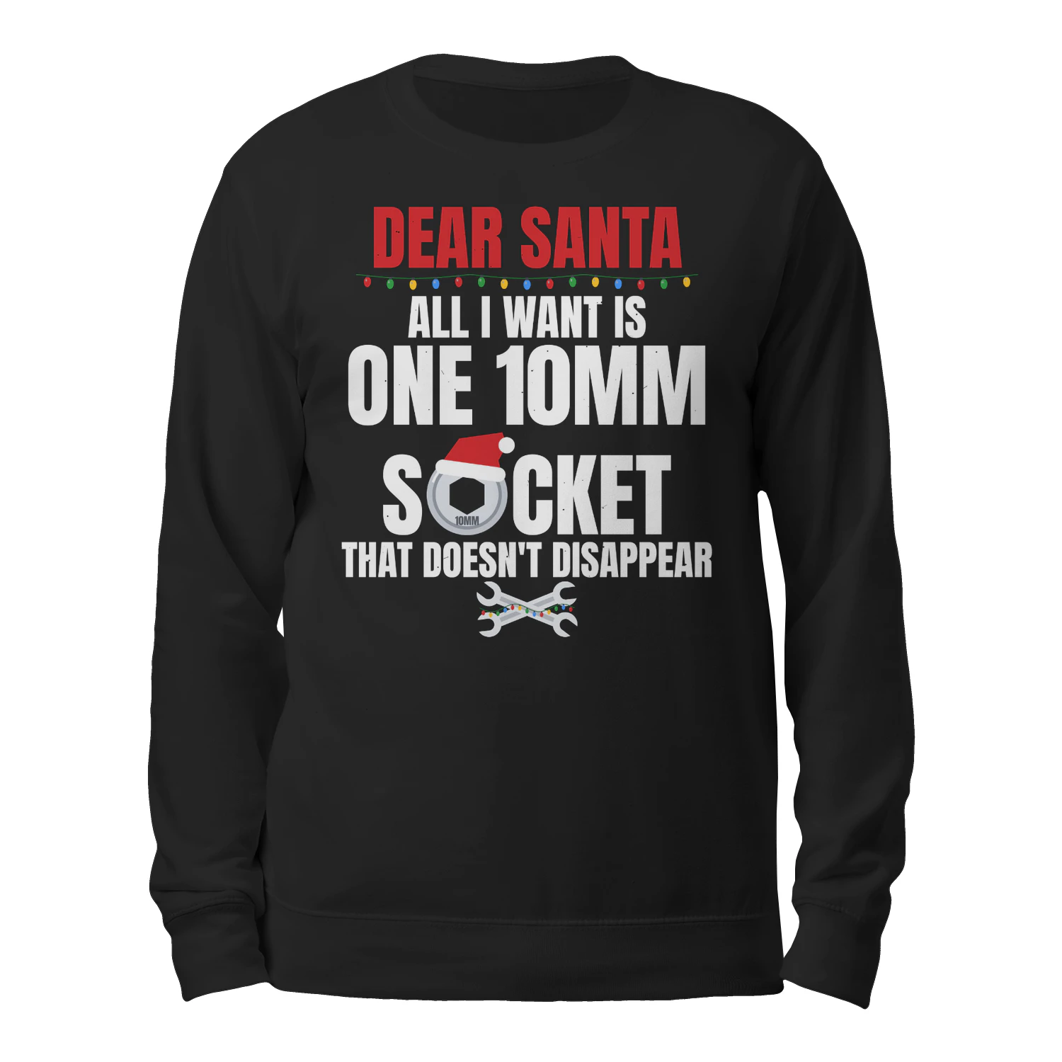 Dear Santa All I Want Is One 10mm Socket