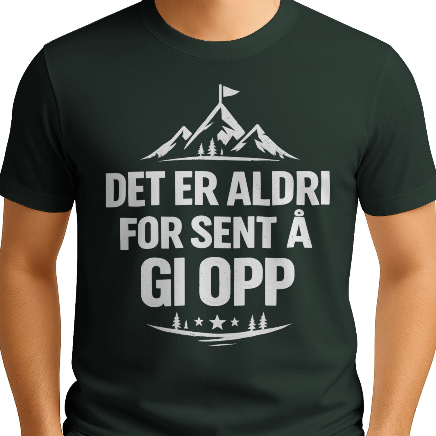 Det er aldri for sent å gi opp – Humoristisk norsk design for jobb og hverdag