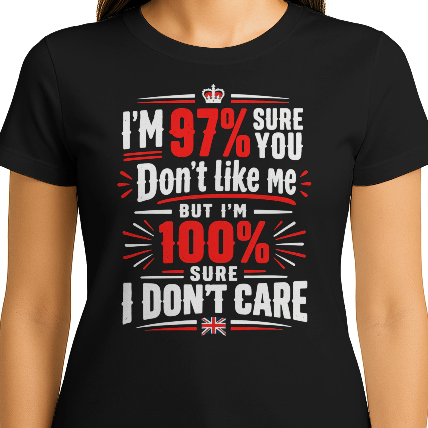 97% Sure You Don't Like Me 100% Sure I Don't Care