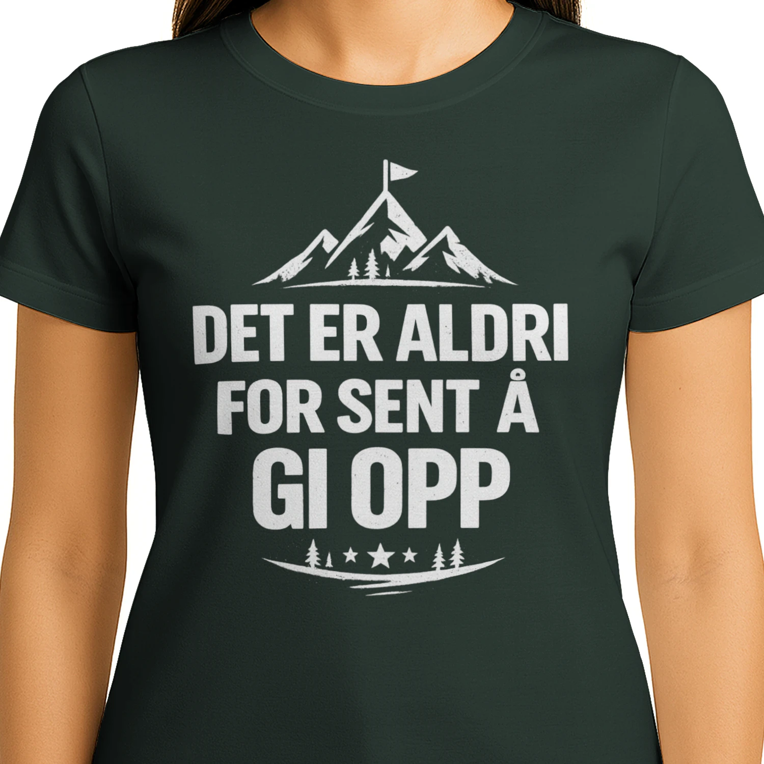 Det er aldri for sent å gi opp – Humoristisk norsk design for jobb og hverdag