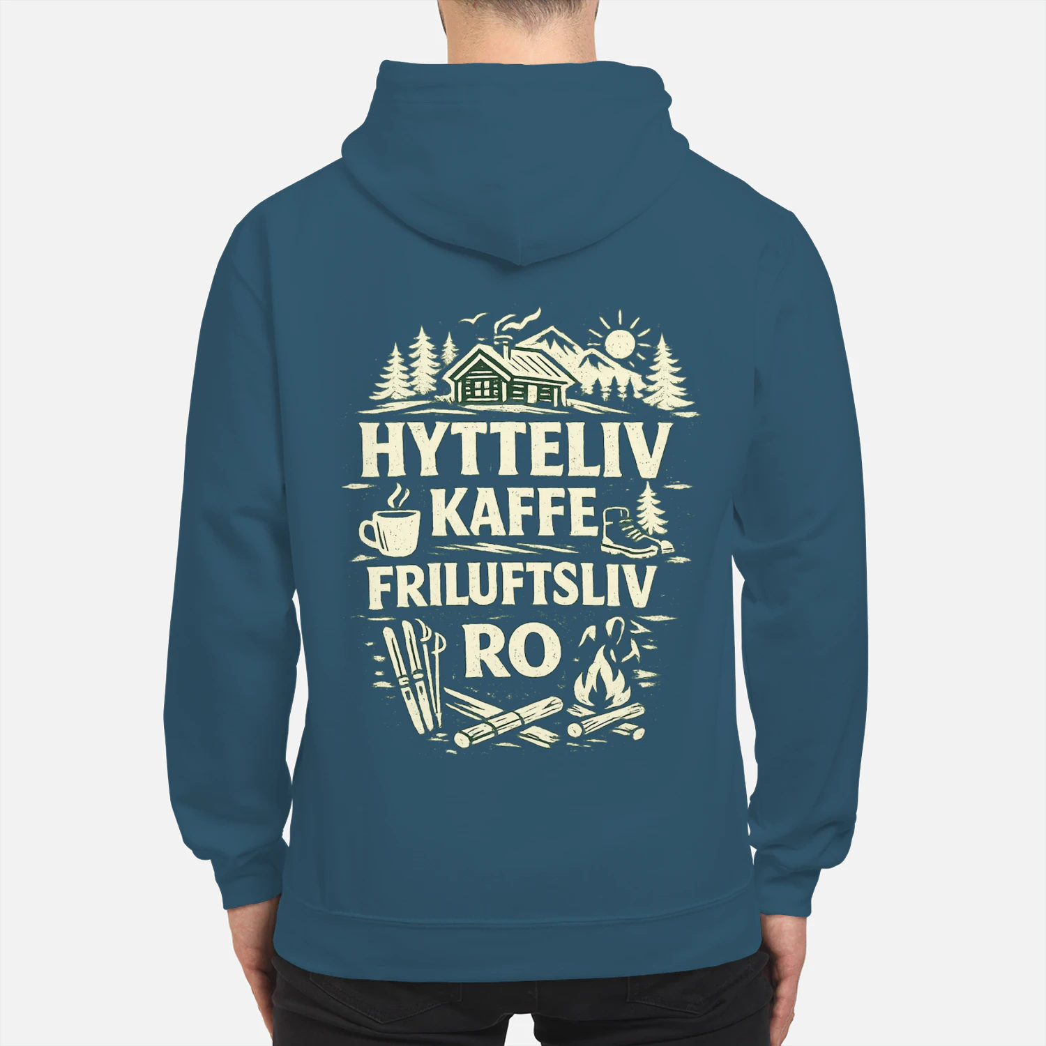 HYTTELIV KAFFE FRILUFT RO – Norwegian Nordic Cabin Life Nature Design