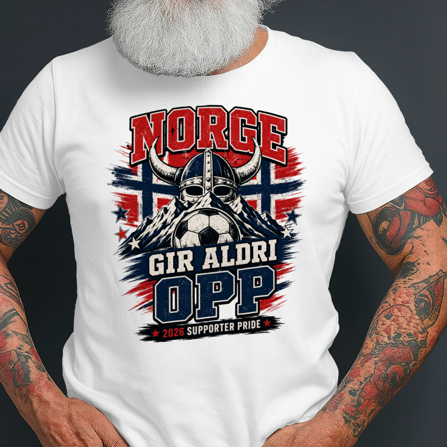 Norge Gir Aldri Opp – Norsk Fotballsupporter 2026