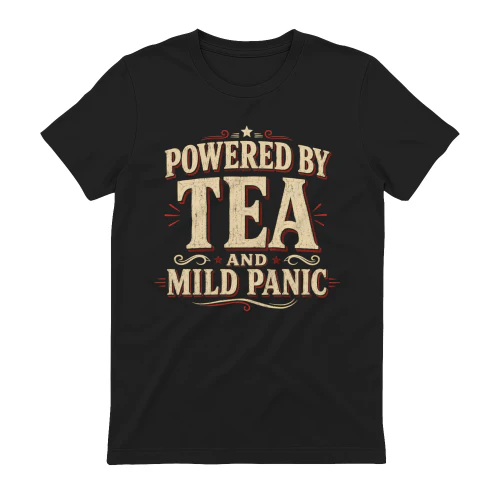Powered By Tea And Mild Panic