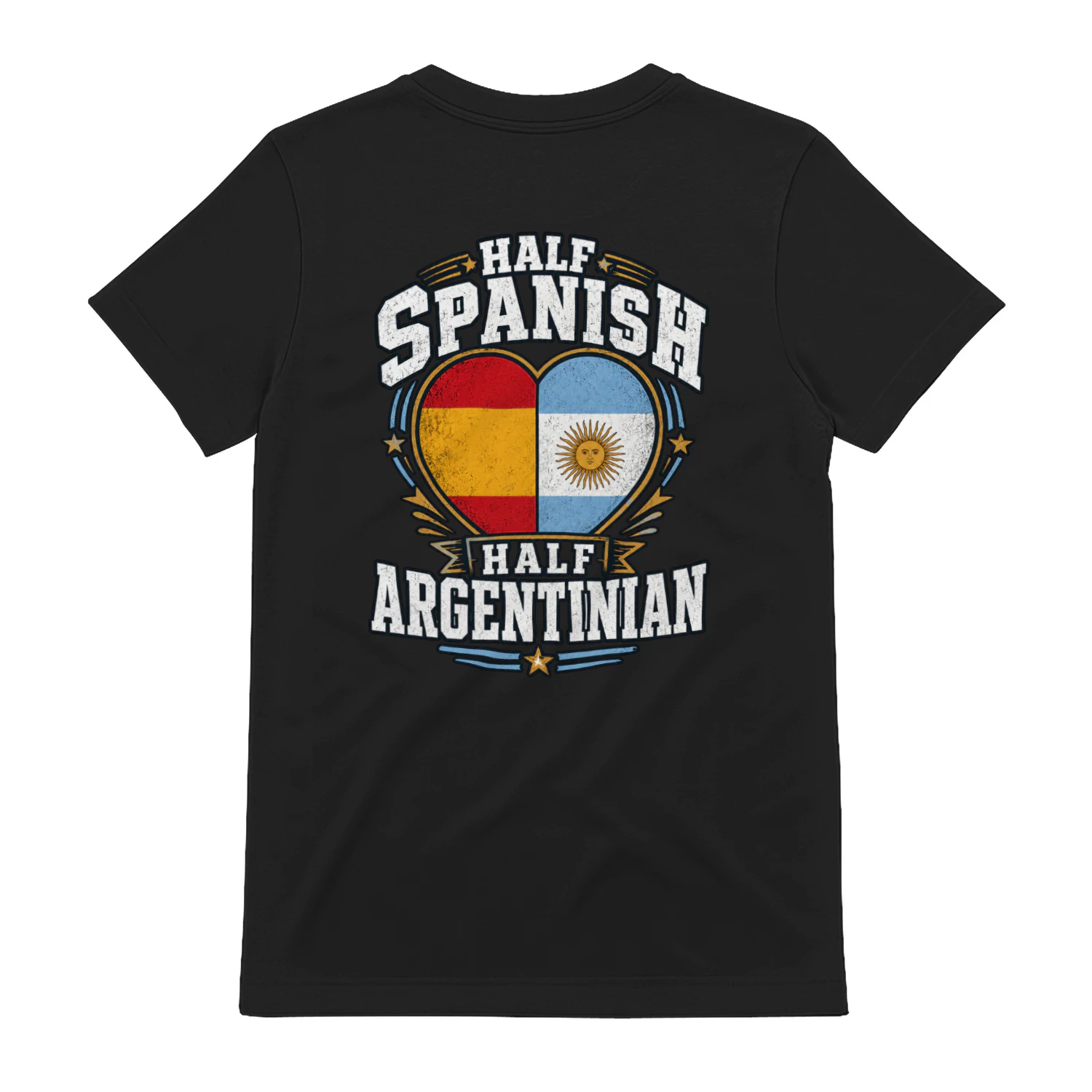 Argentina Spain Fingerprint Heart