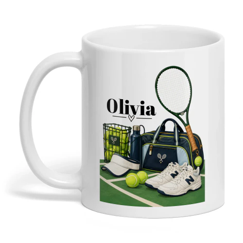 Personalized Golf Mug Custom Name Golfer Gift Golf Lover Coffee Mug Golf Player Gift Dad Gift Birthday Gift for Him