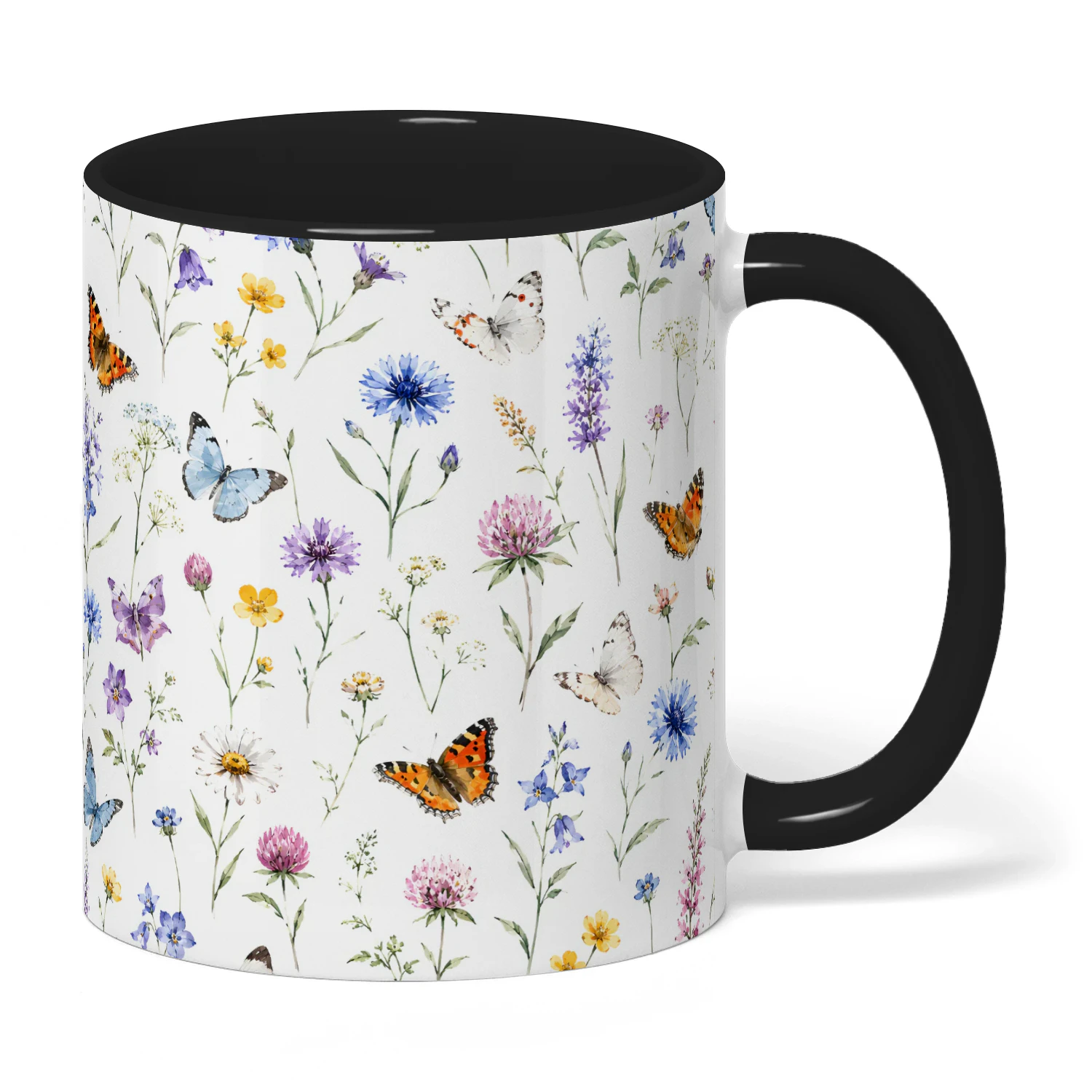 Butterfly Wildflower Botanical Garden Nature Cottagecore Floral 