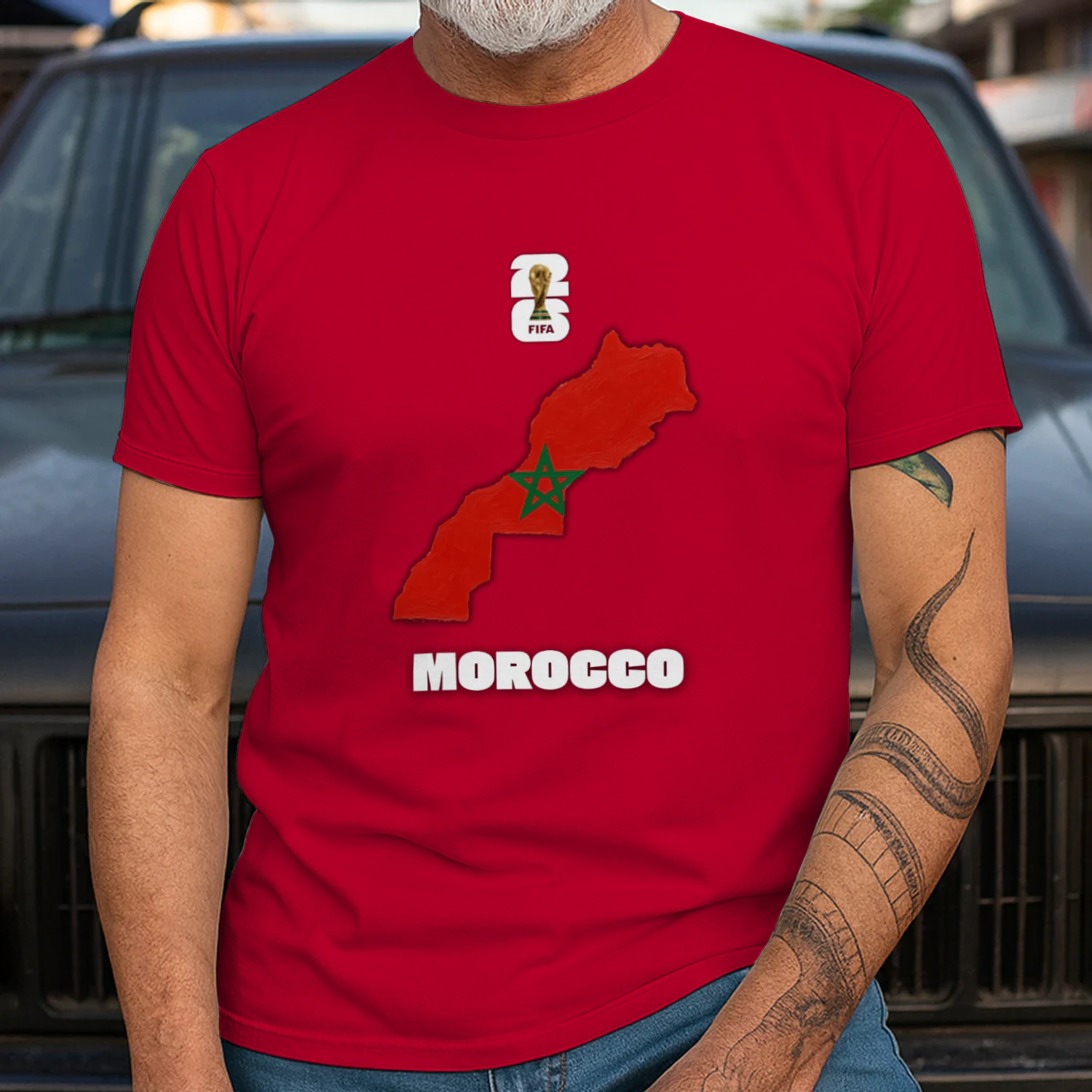 T-shirt WC26 Morocco