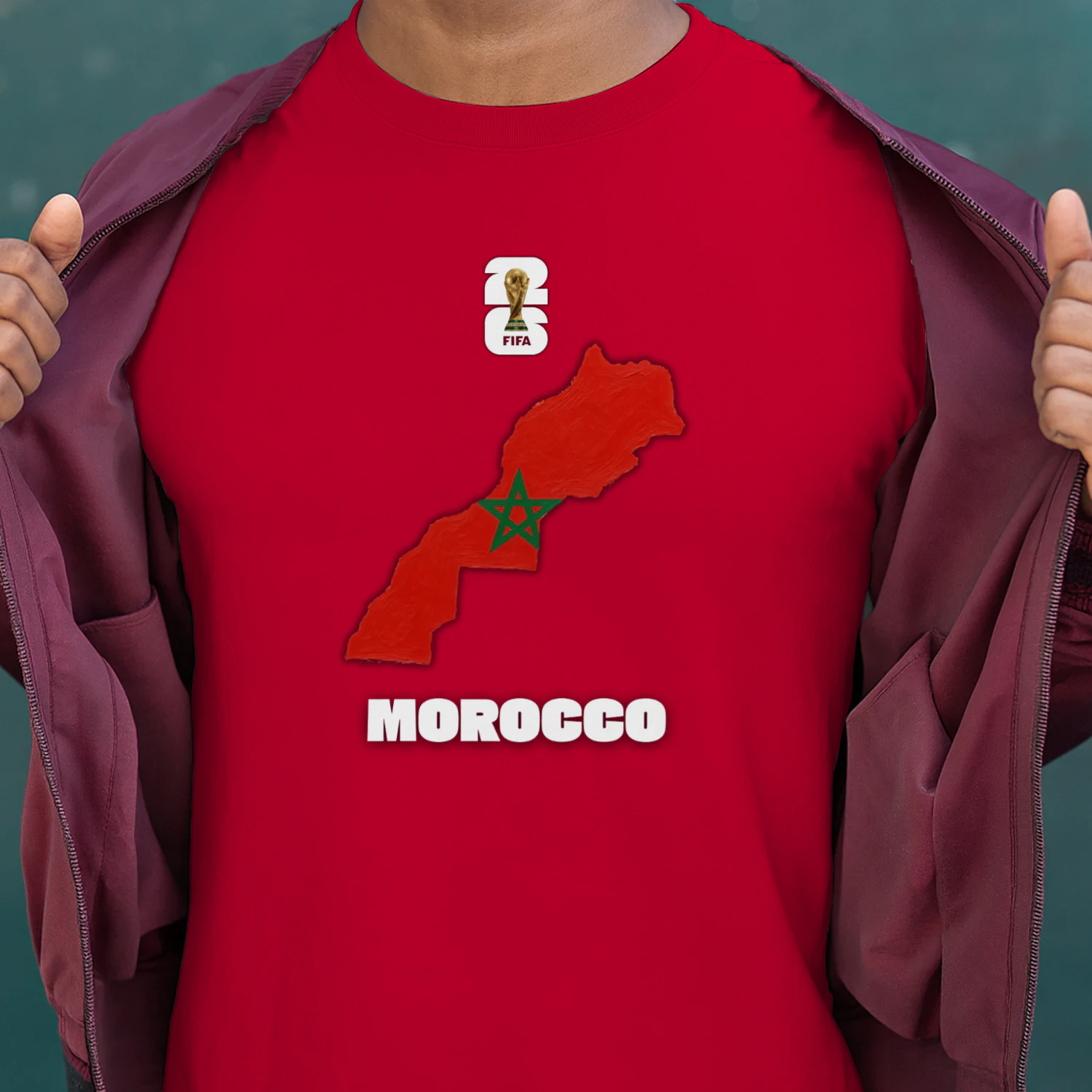 T-shirt WC26 Morocco