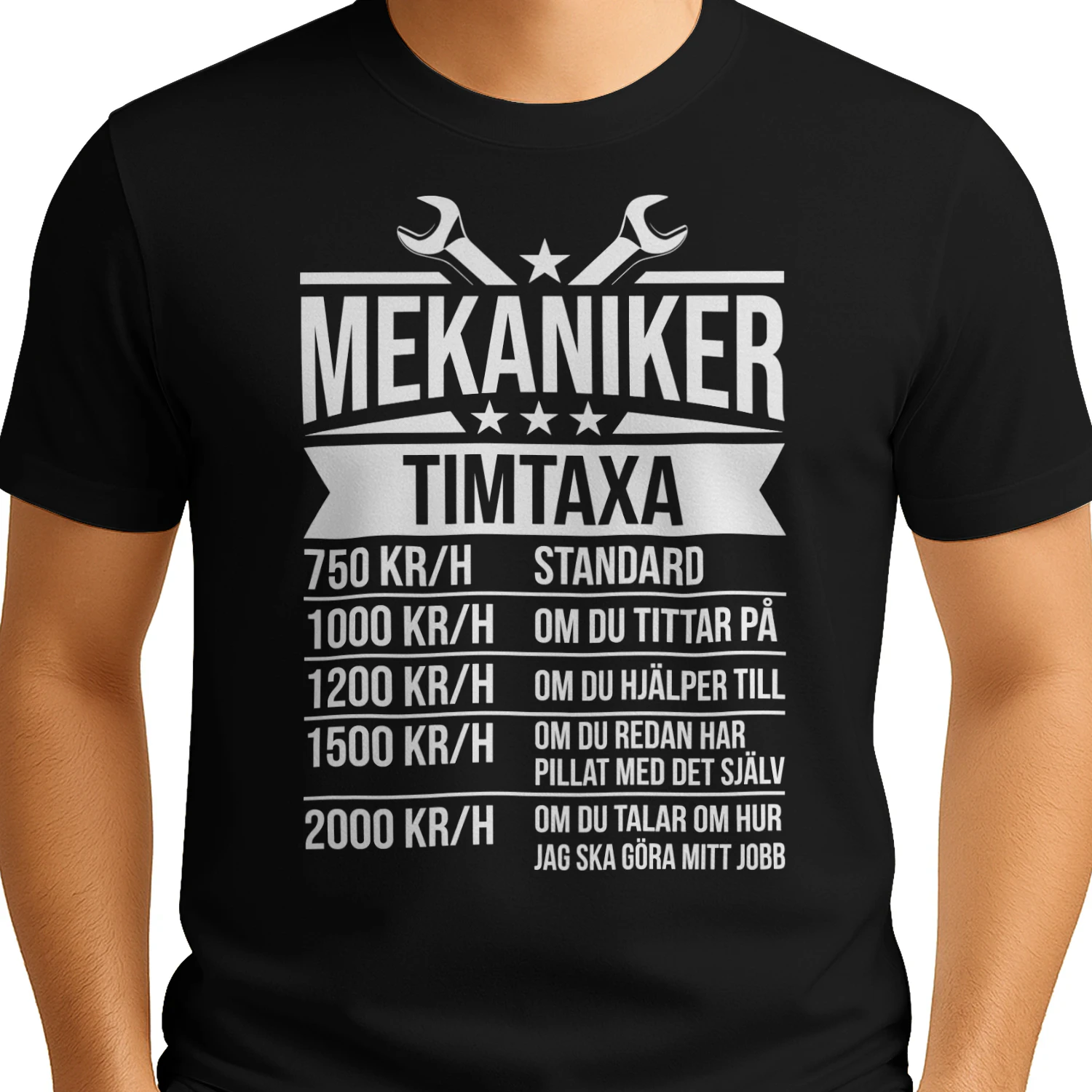 Mekaniker Timtaxa - Rolig Present Bilmekaniker