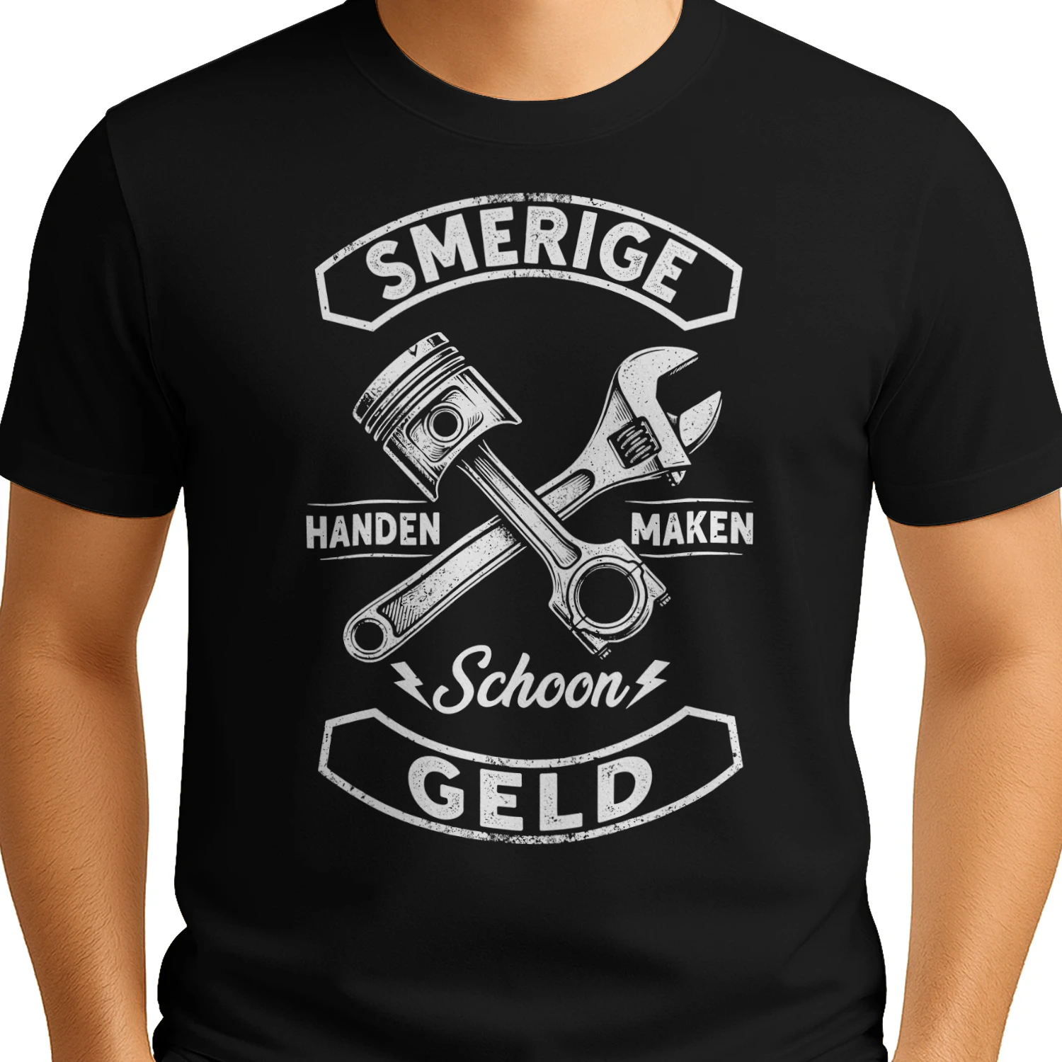 Smerige Handen Schoon Geld - Grappig Monteur