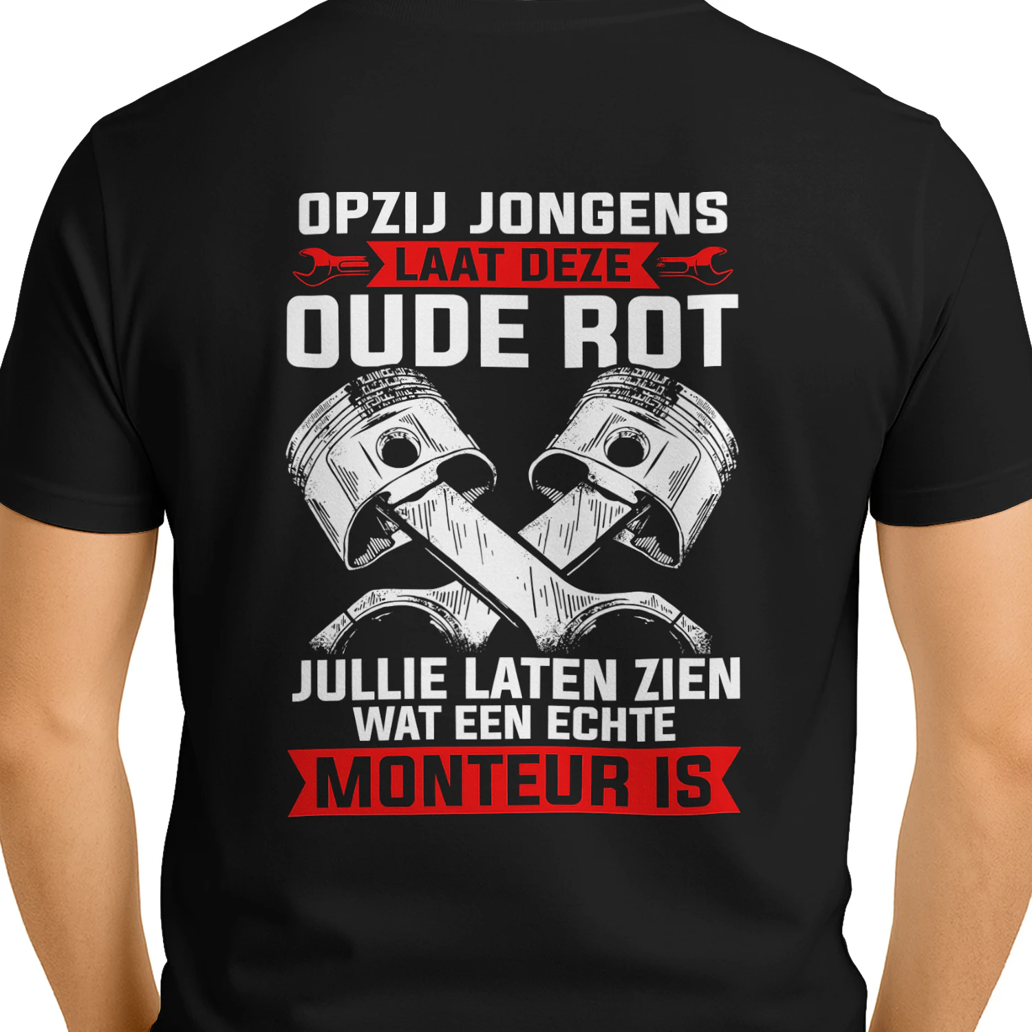 Oude Rot Monteur - Grappig Automonteur