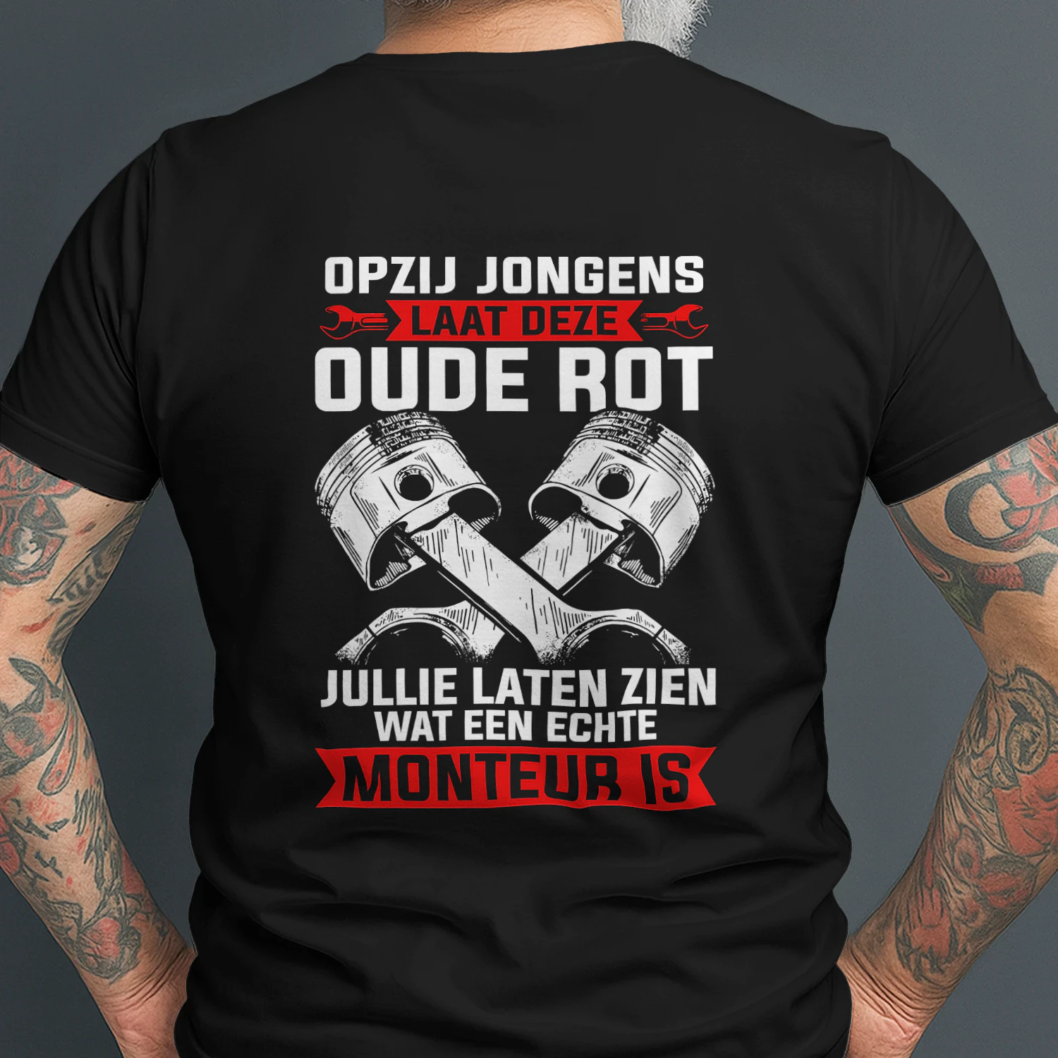 Oude Rot Monteur - Grappig Automonteur