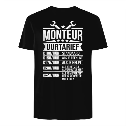 Monteur Uurtarief 2