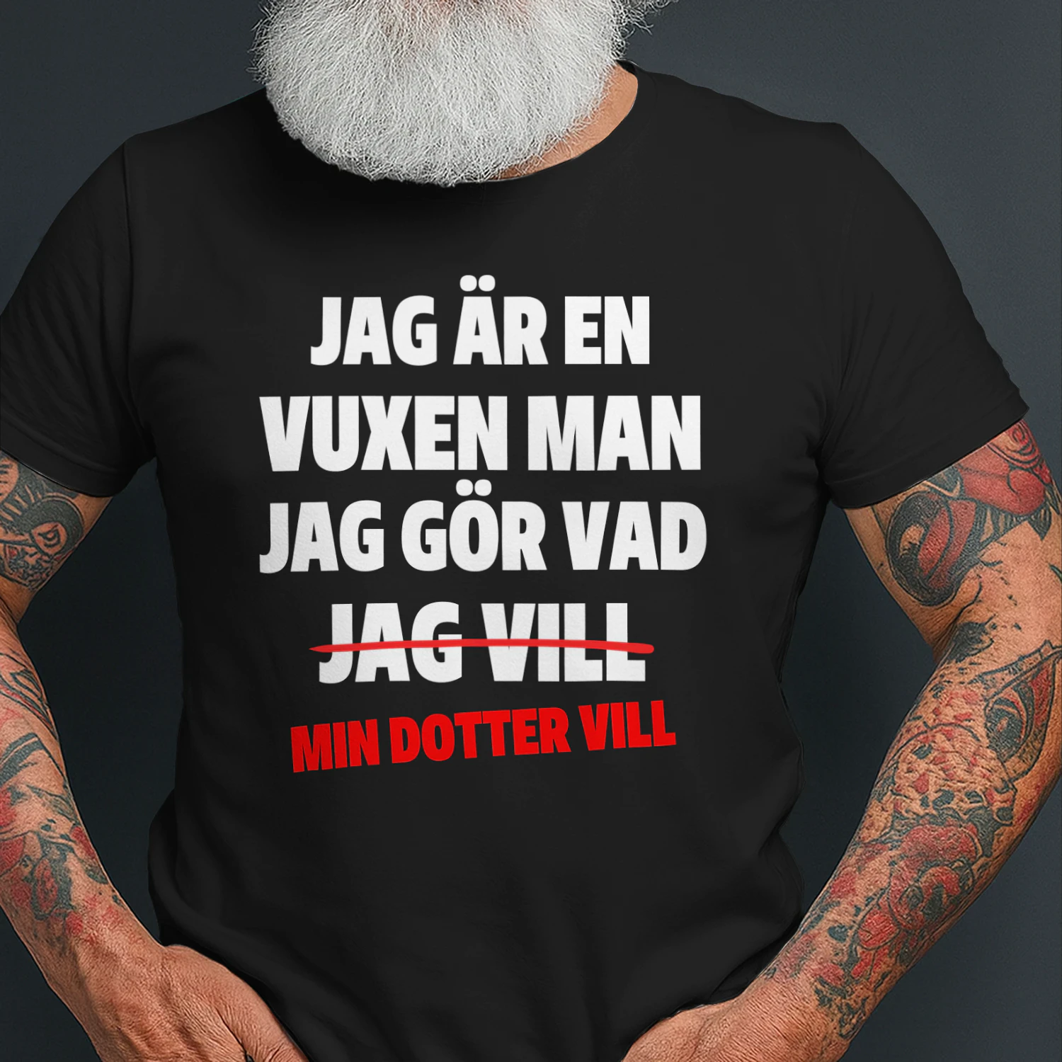 Jag Gör Vad Min Dotter Vill – Rolig Pappa Dotter
