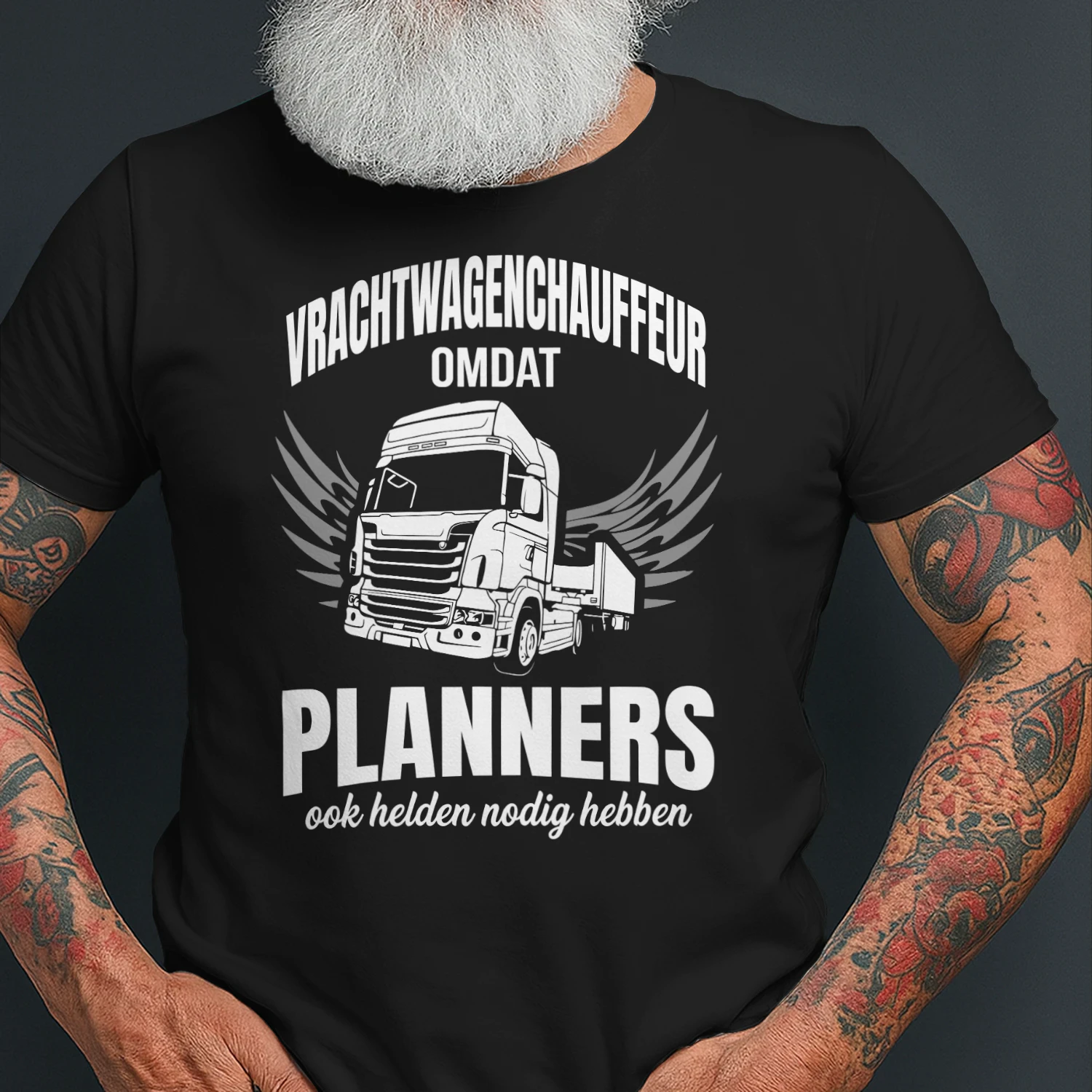 Vrachtwagenchauffeur Omdat Planners Ook Helden Nodig Hebben – Grappig Trucker