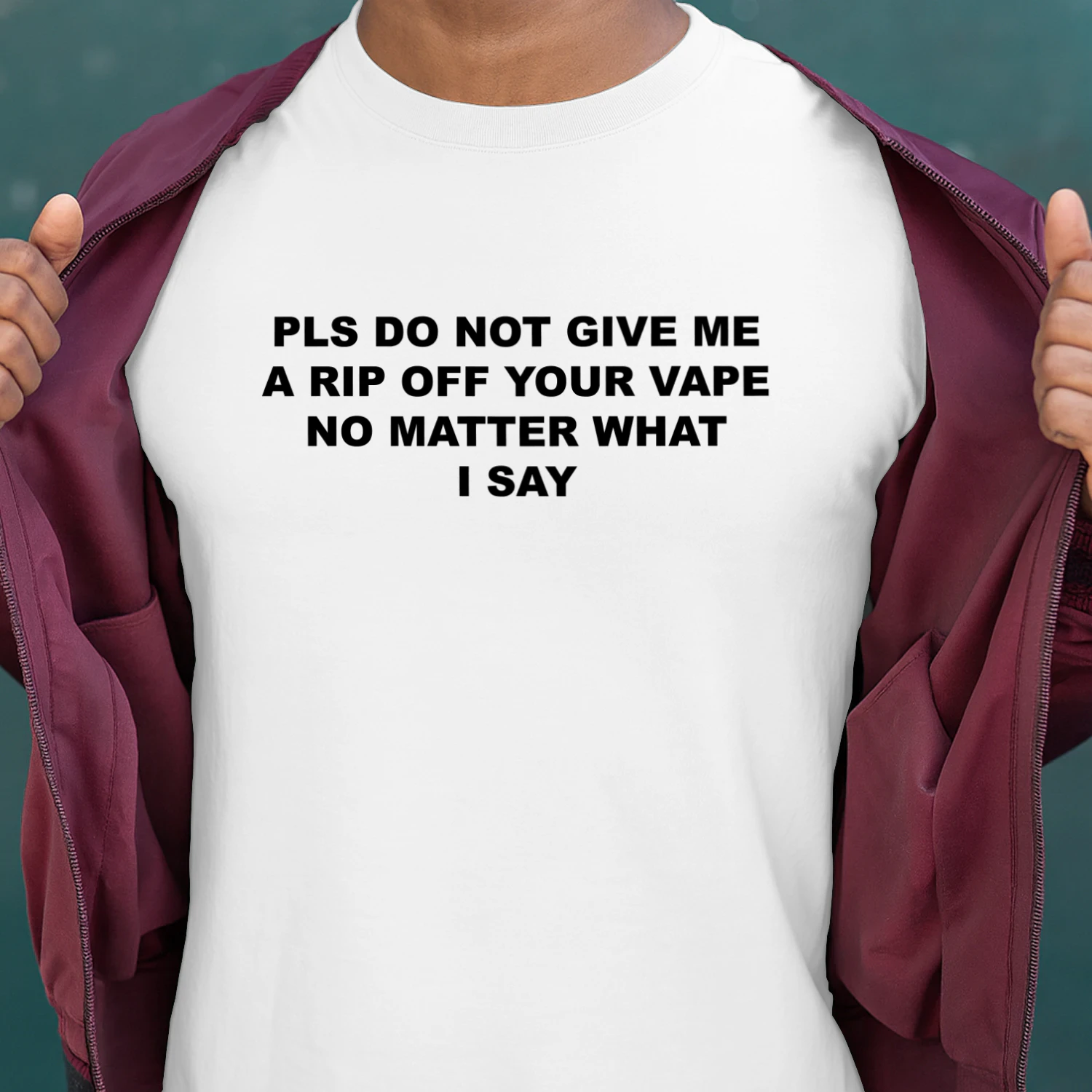 Do Not Give Me a Hit of Your Vape Funny Katy Perry T-shirt