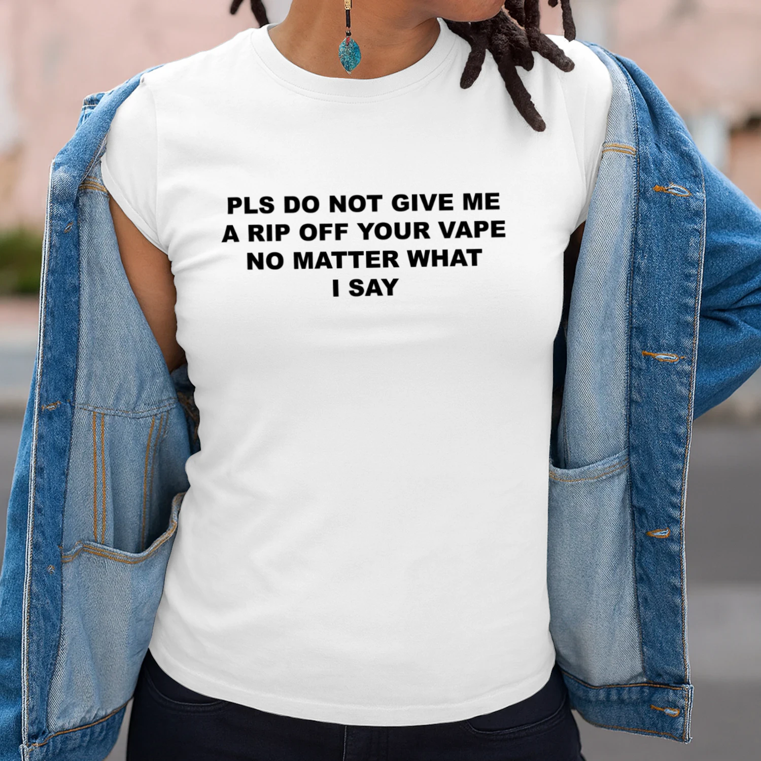 Do Not Give Me a Hit of Your Vape Funny Katy Perry T-shirt