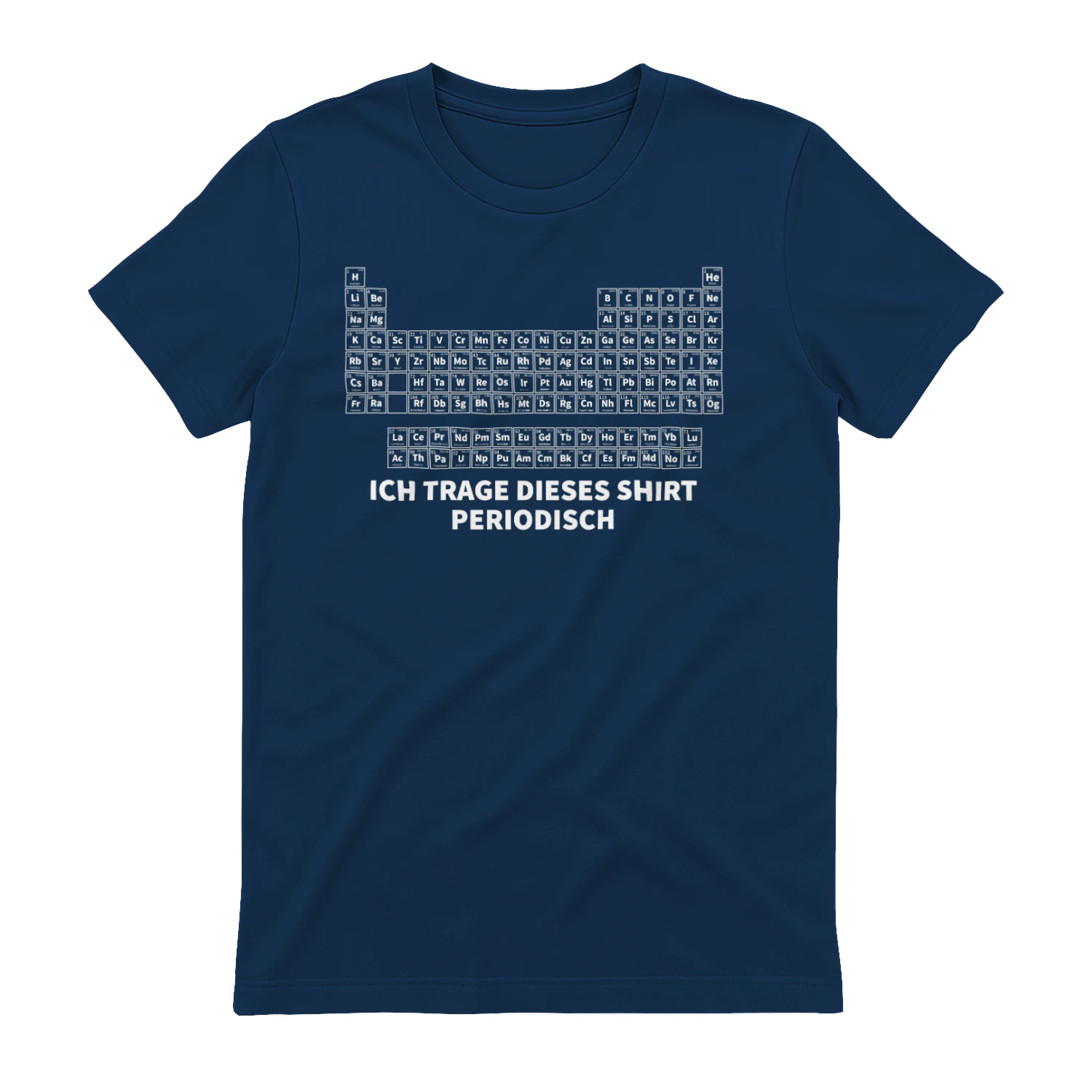 Ich trage dieses Shirt Periodisch | Lustiges Chemie T-Shirt