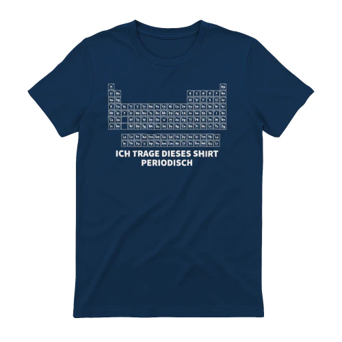 Ich trage dieses Shirt Periodisch