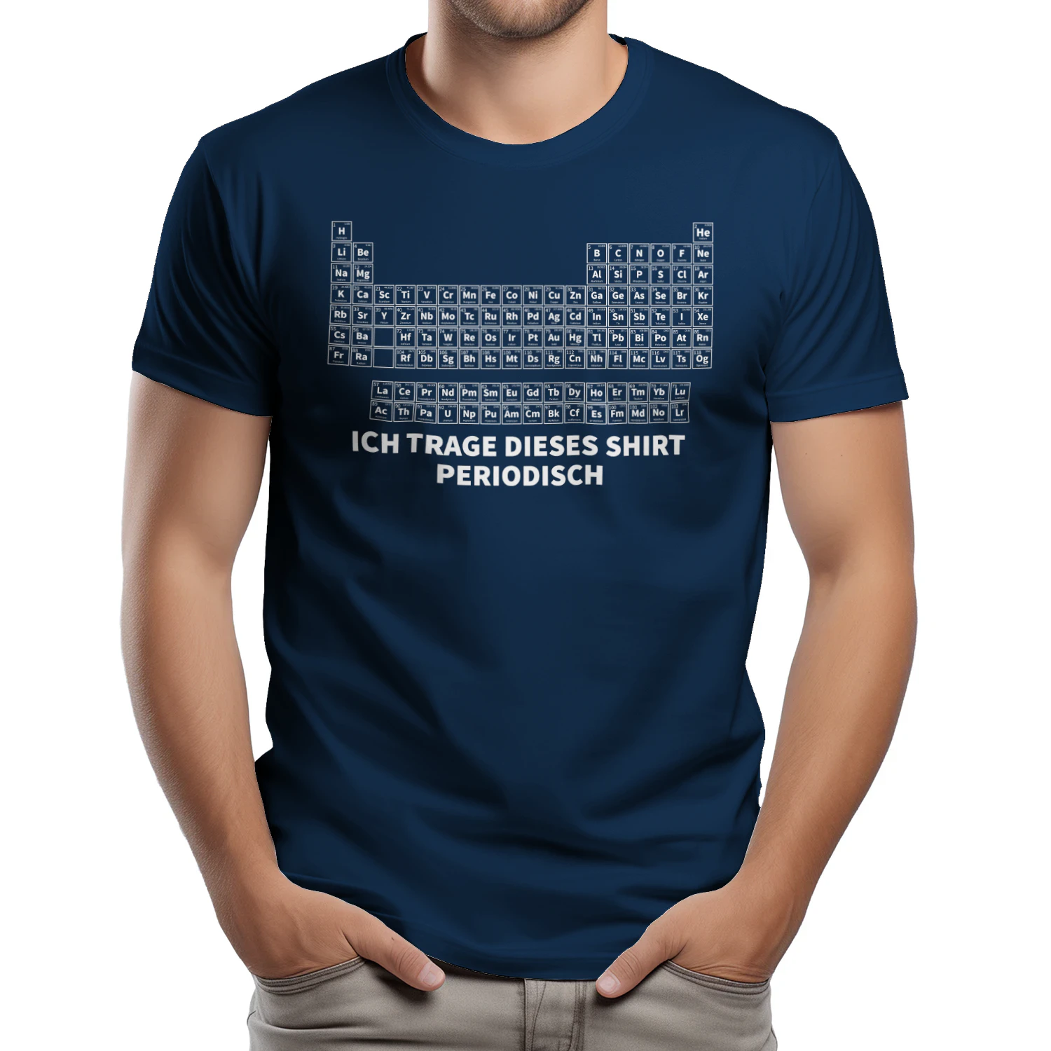 Ich trage dieses Shirt Periodisch | Lustiges Chemie T-Shirt