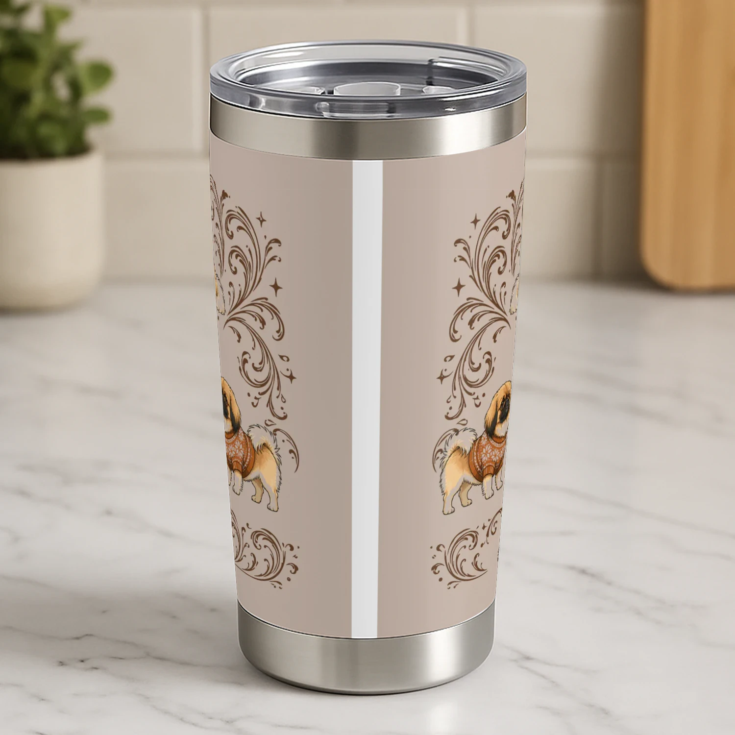 Pekingese Tumbler