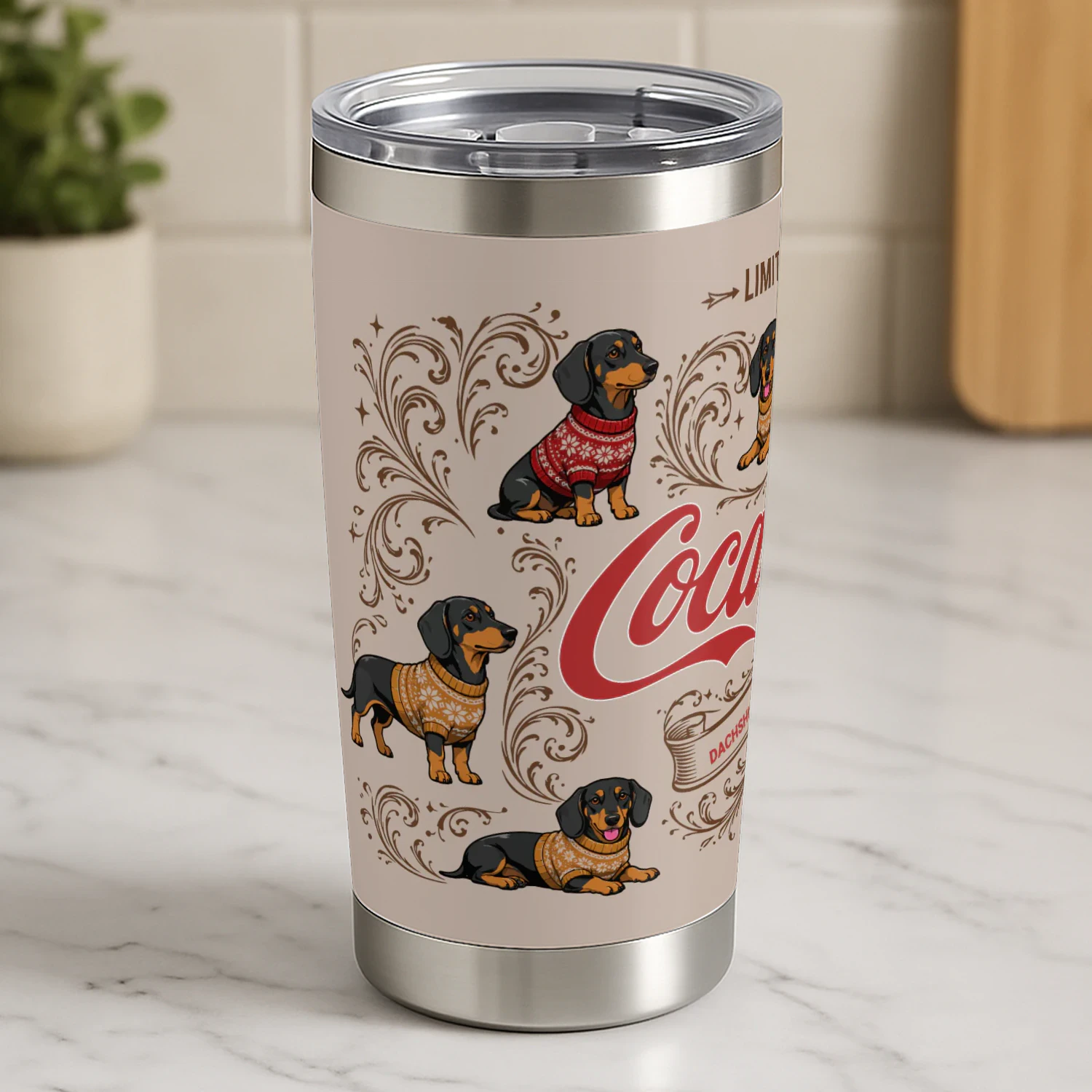 Dachshund Dog Tumbler