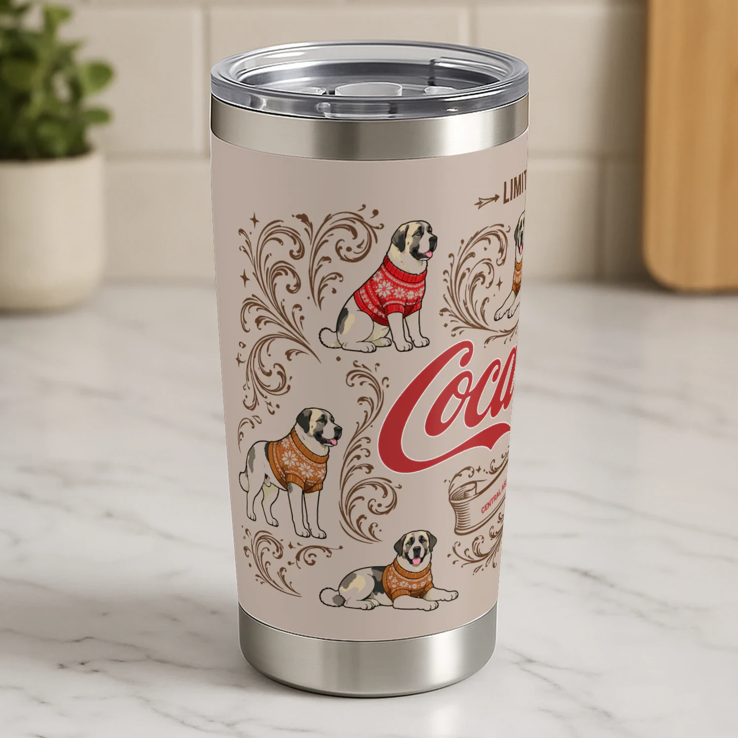 Central Asian Shepherd Tumbler