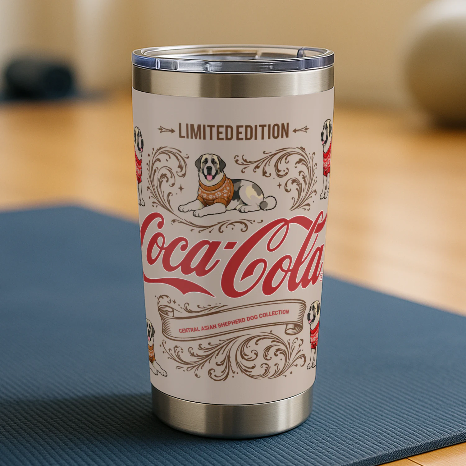 Central Asian Shepherd Tumbler