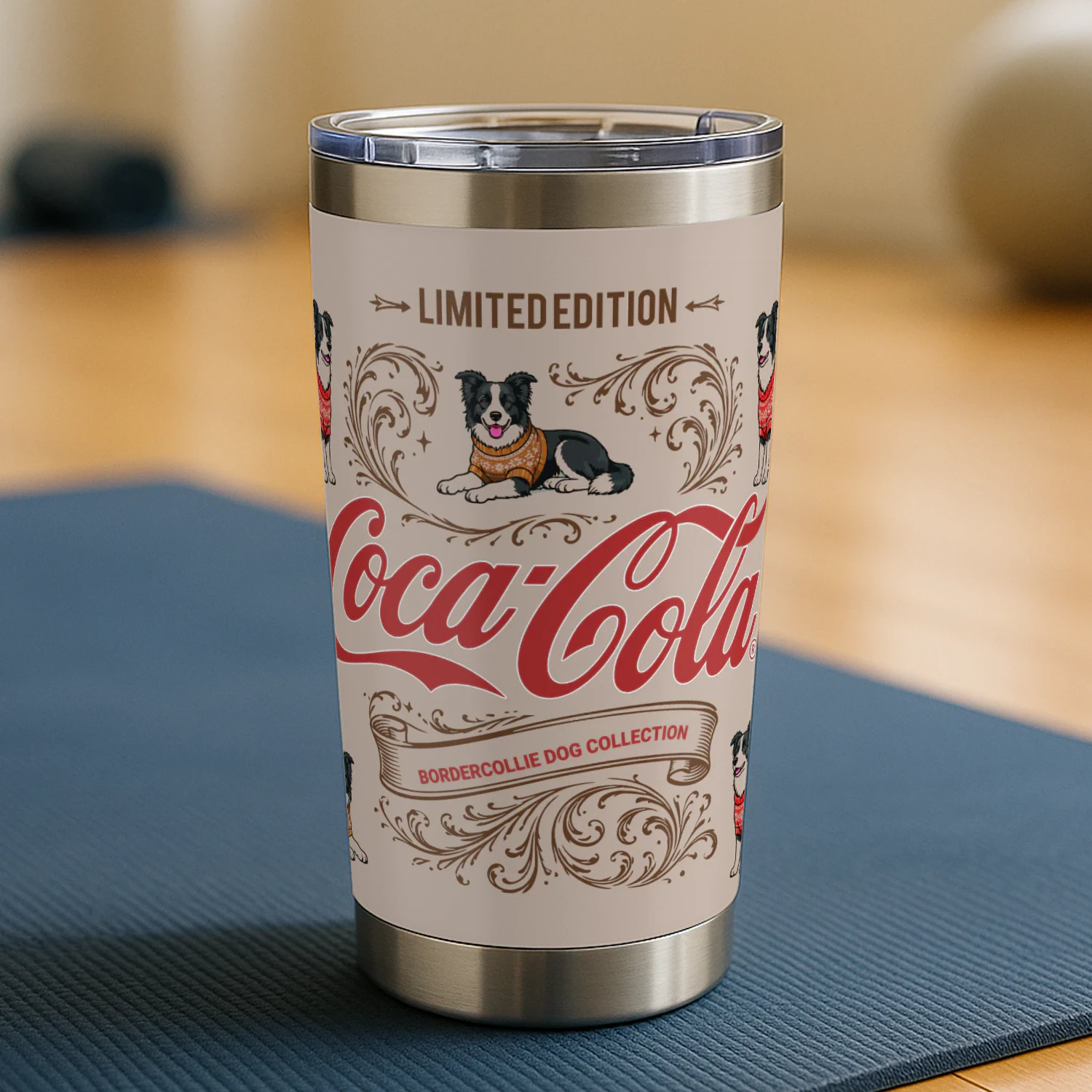 BorderCollie Dog Tumbler