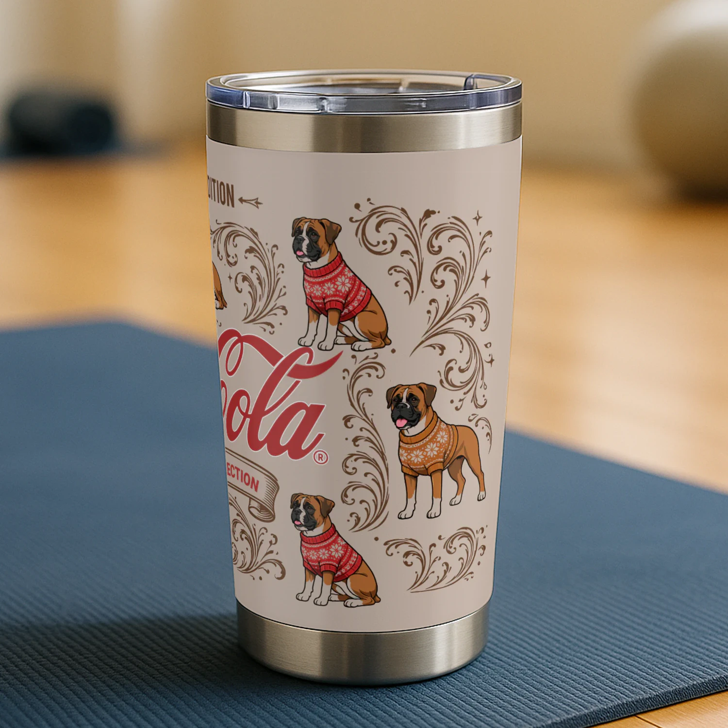 Boxer Dog Tumbler