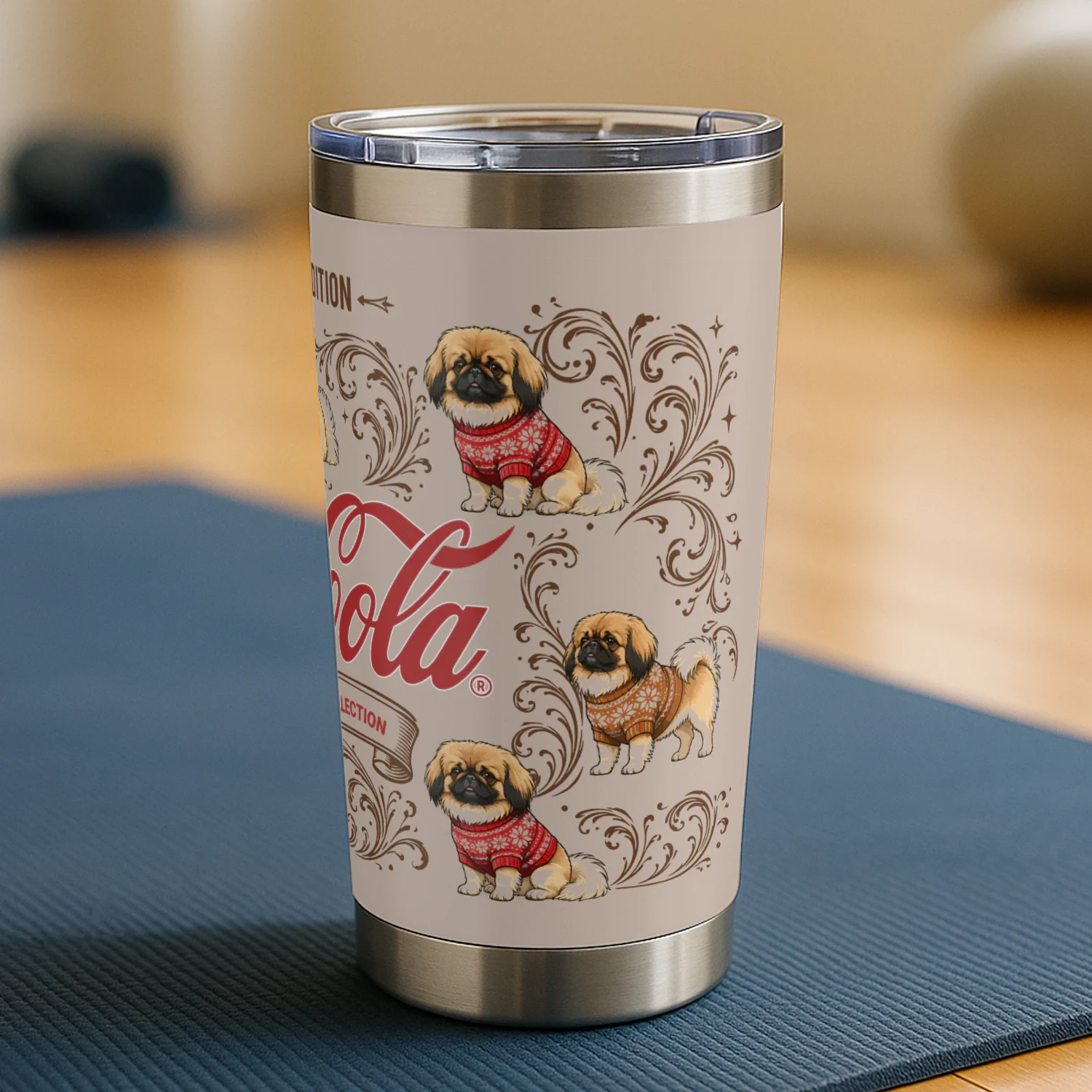 Pekingese Tumbler