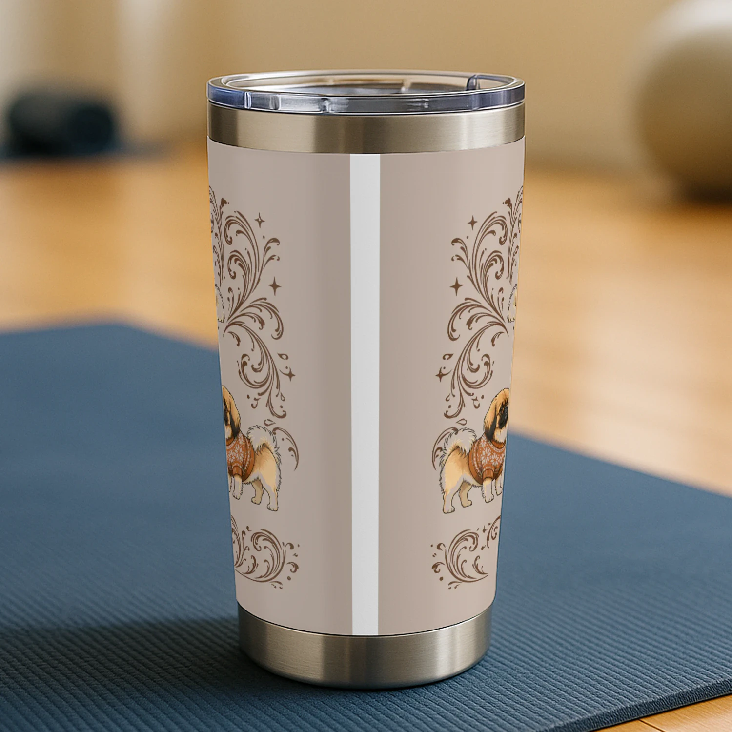 Pekingese Tumbler