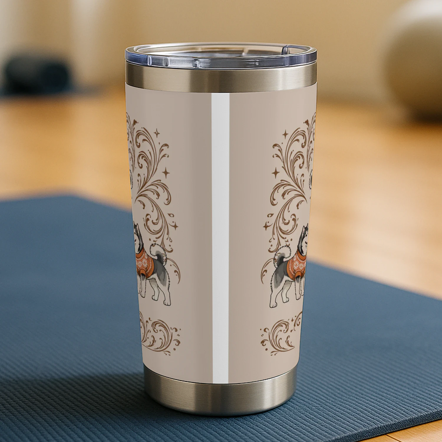 ALASKAN MALAMUTE DOG Tumbler