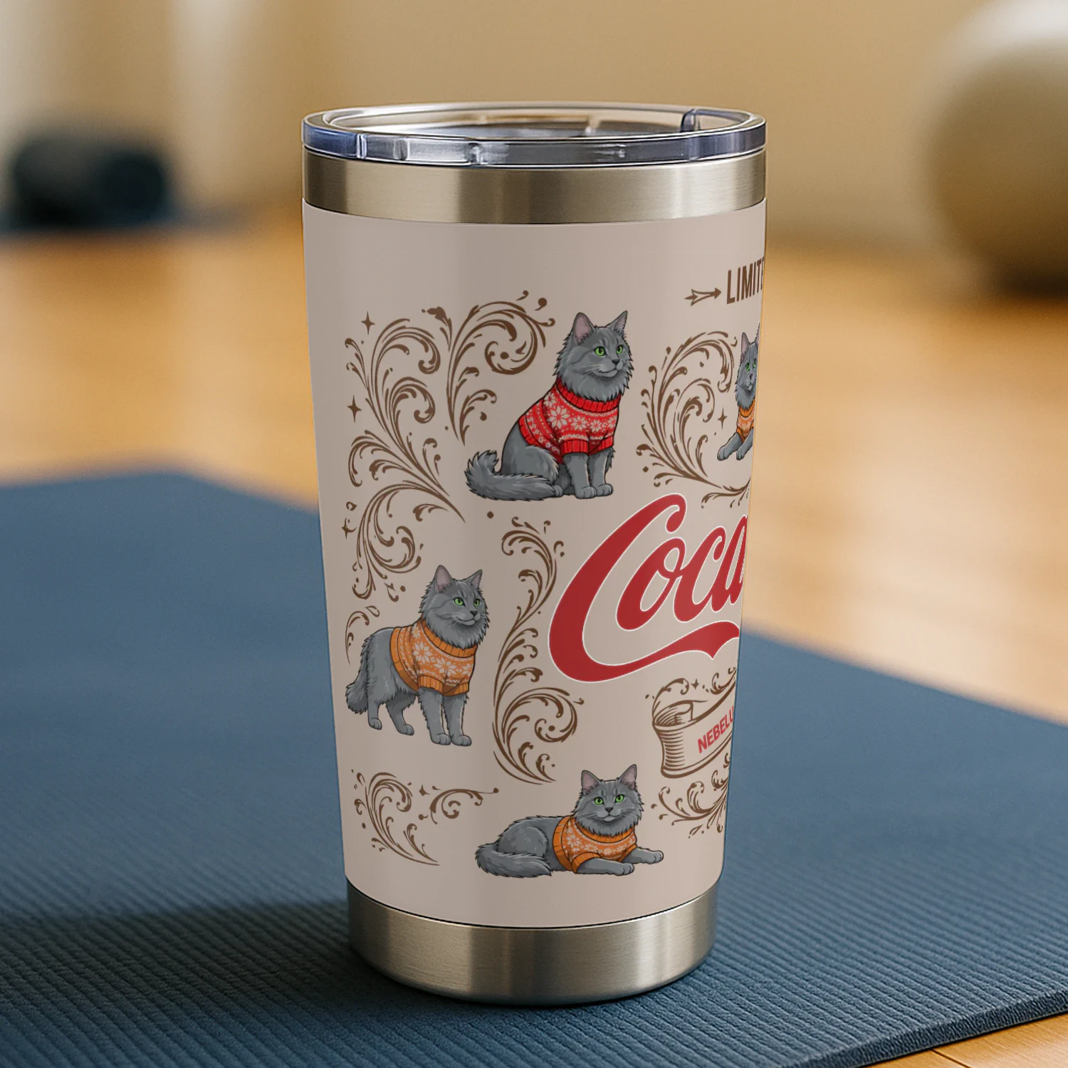 Nebelung Cat Tumbler