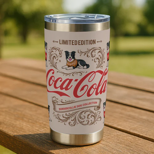 BorderCollie Dog Tumbler