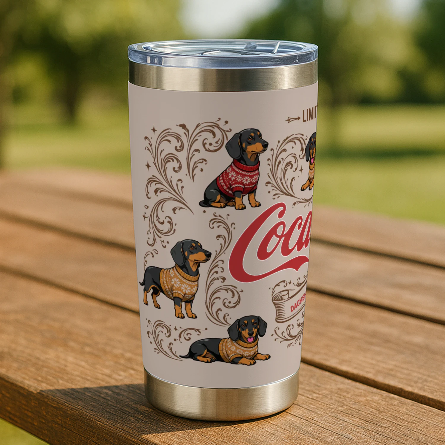 Dachshund Dog Tumbler