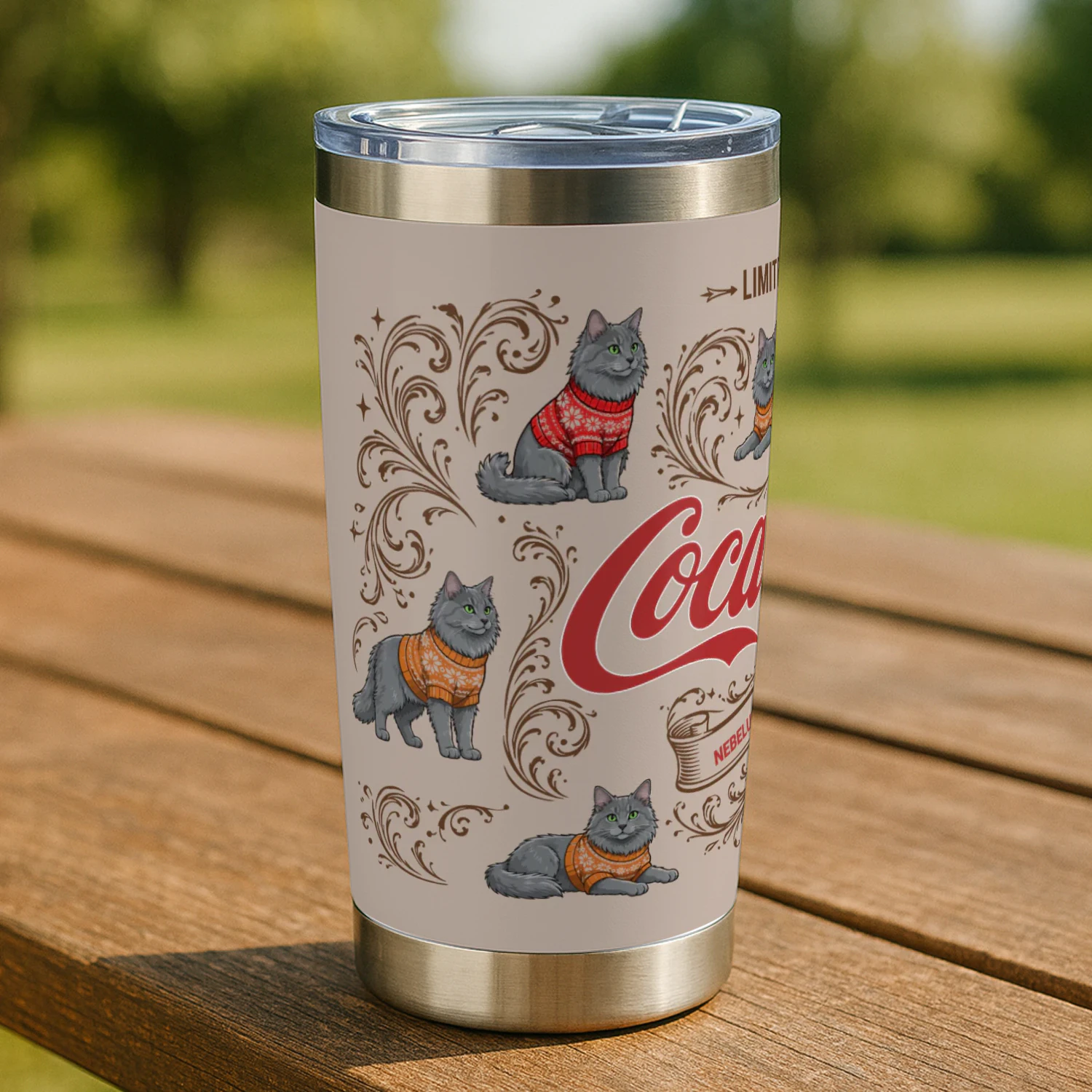 Nebelung Cat Tumbler