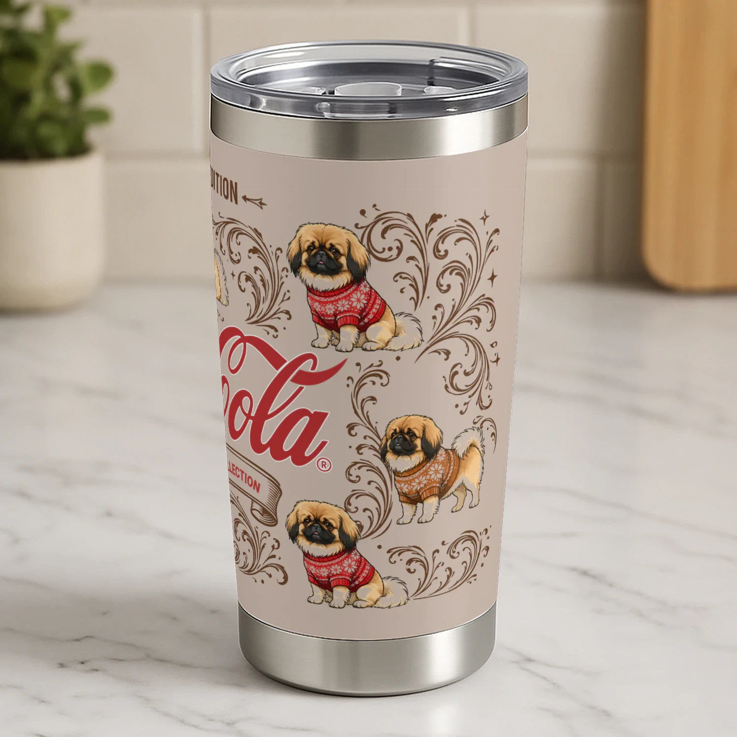 Pekingese Tumbler