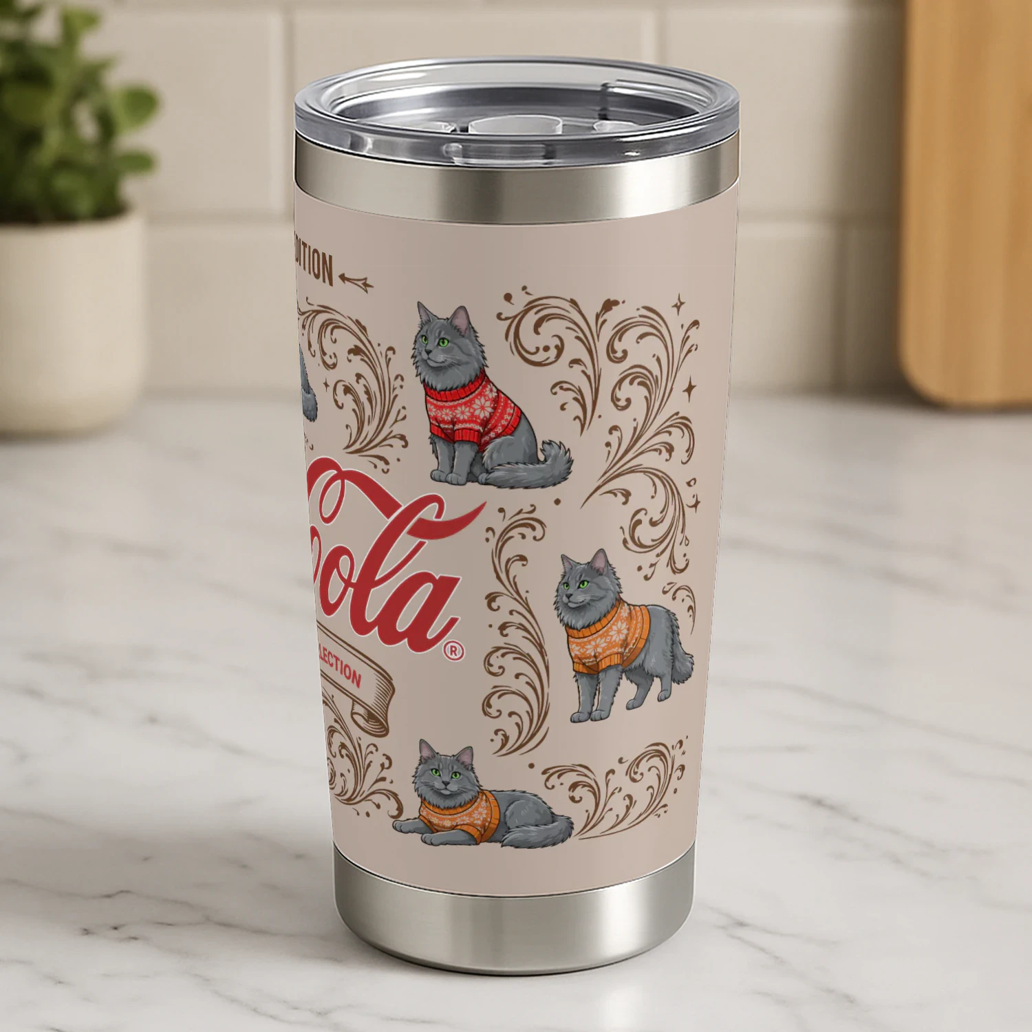 Nebelung Cat Tumbler