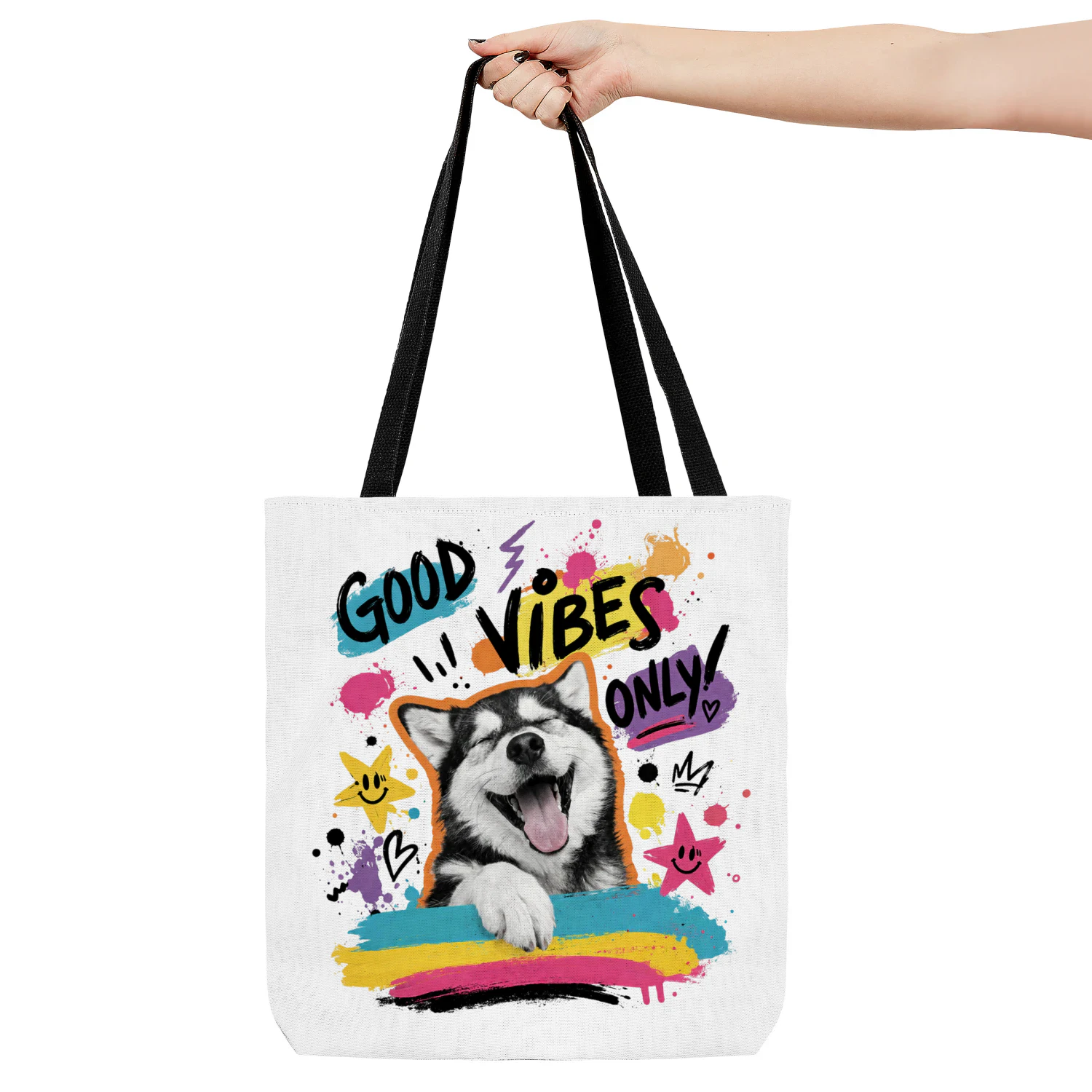 Happy Husky Bag