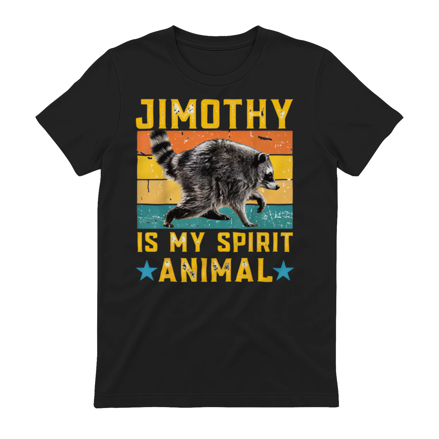 Design sans titreJimothy Raccoon Is My Spirit Animal Classic Unisex T-shirt  | Funny Raccoon Meme Graphic Tee for Men & Women | Cute Trash Panda Gift 🦝 Get Yours!