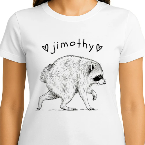 Funny raccoon
