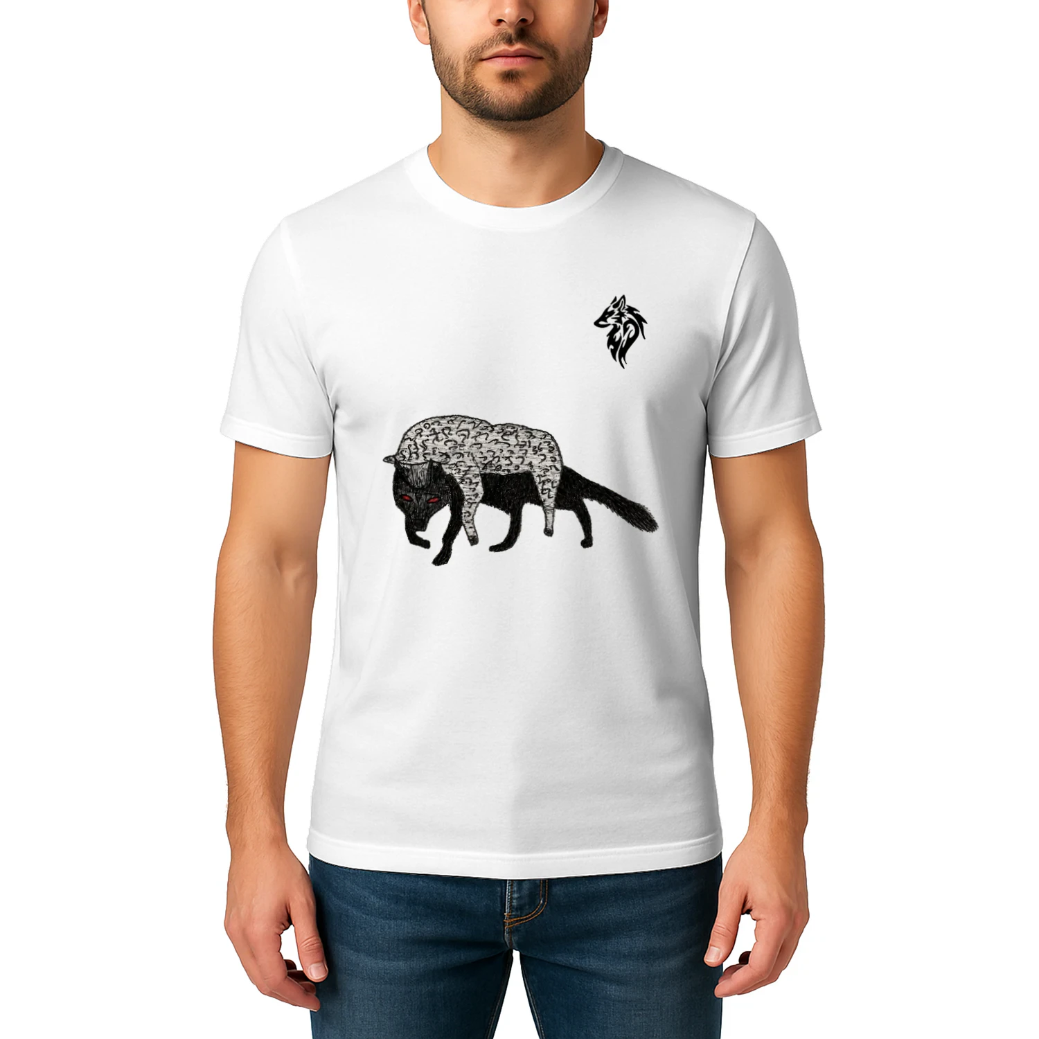For the smart wolves who use stupidity to serve their interests. Unisex T-shirt