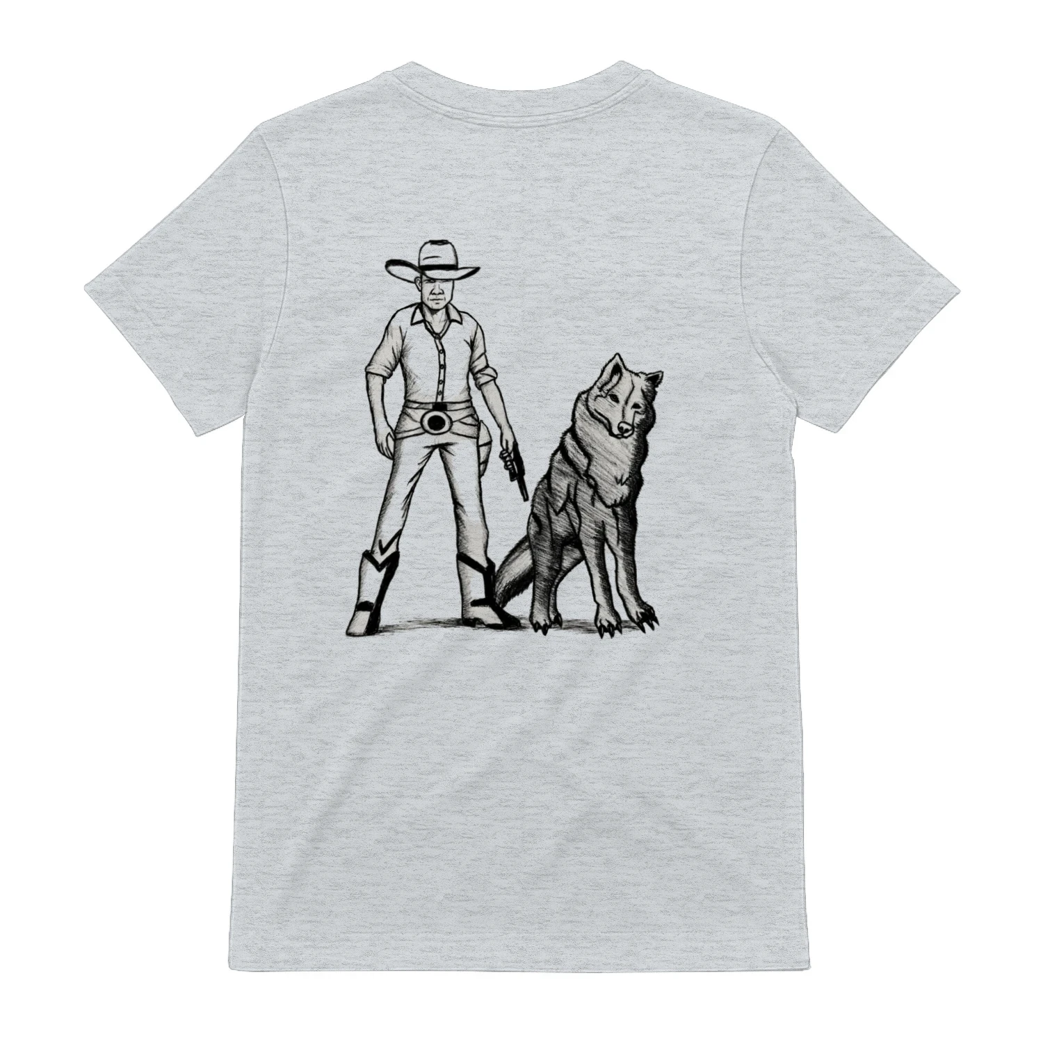 When Leaders Meet: A hand-drawn, unisex design.