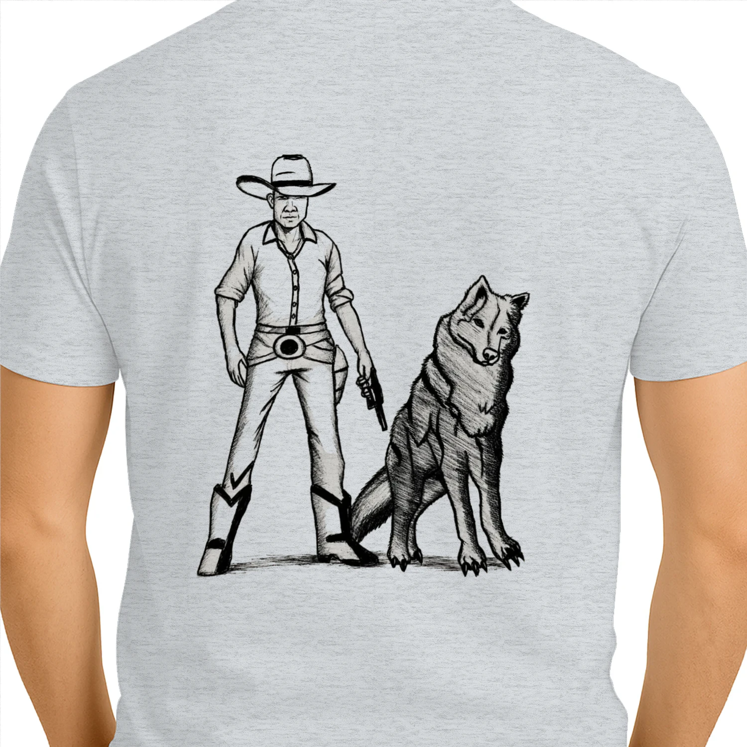 When Leaders Meet: A hand-drawn, unisex design.