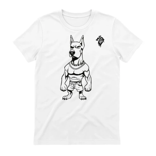 Muscular Doberman