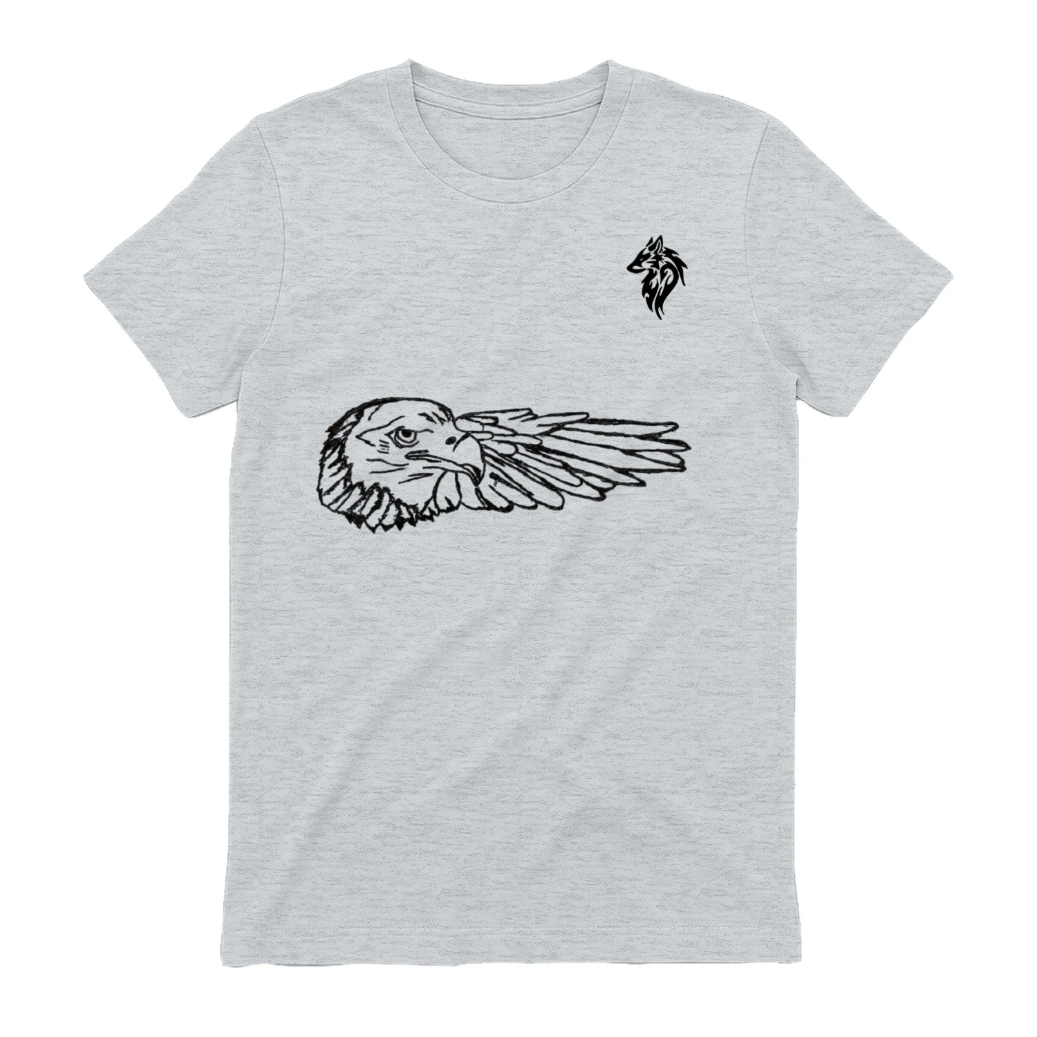 A hand-drawn eagle sketch that captures strength, freedom, and the fearless spirit of the wild.Unisex