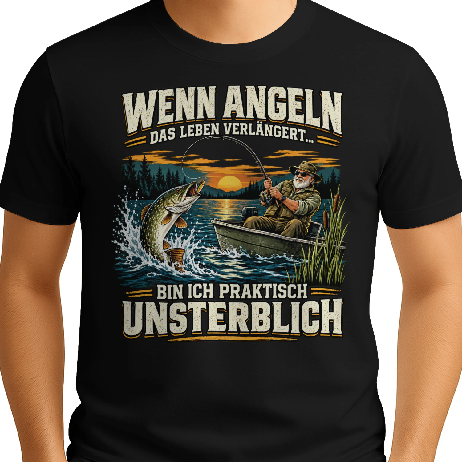 Wenn Angeln das Leben Verlängert