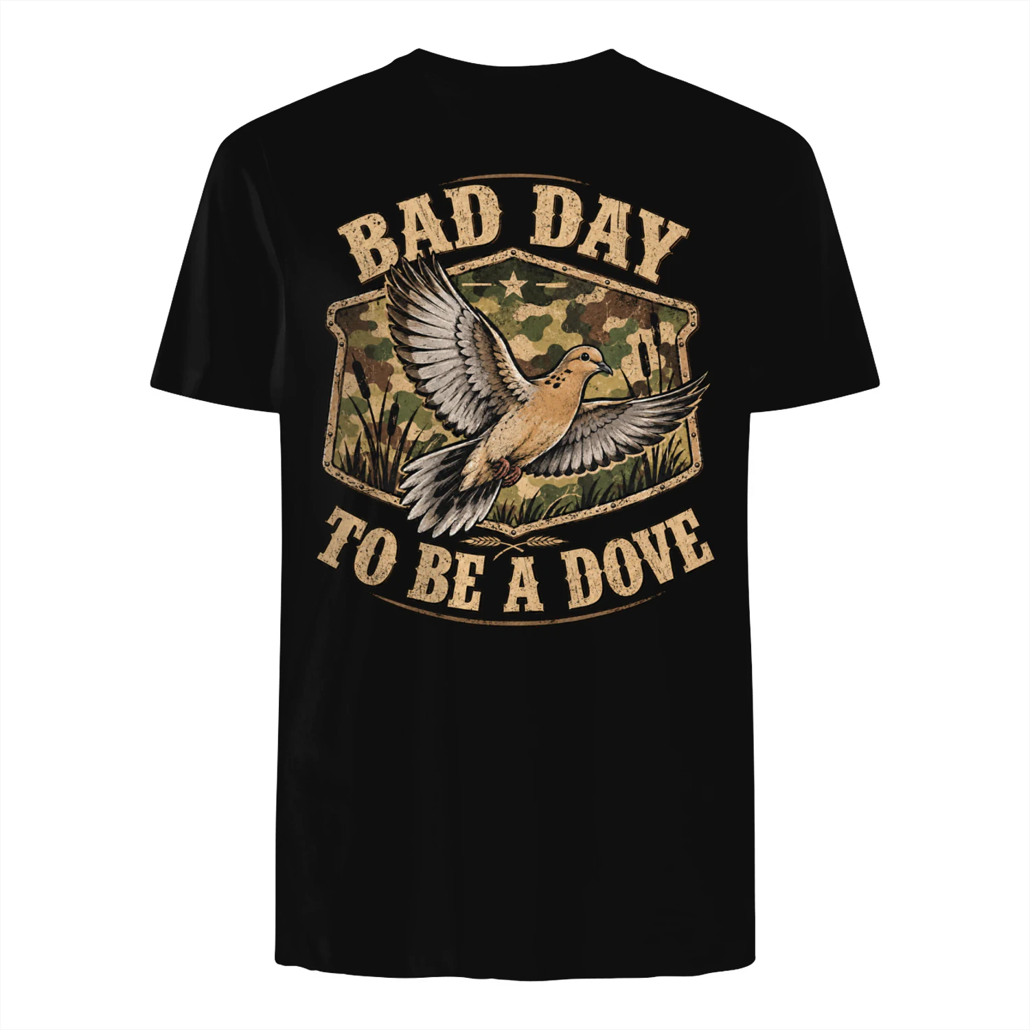 Bad Day to Be a Dove Bird Camo Hunting Season Funny Wildlife